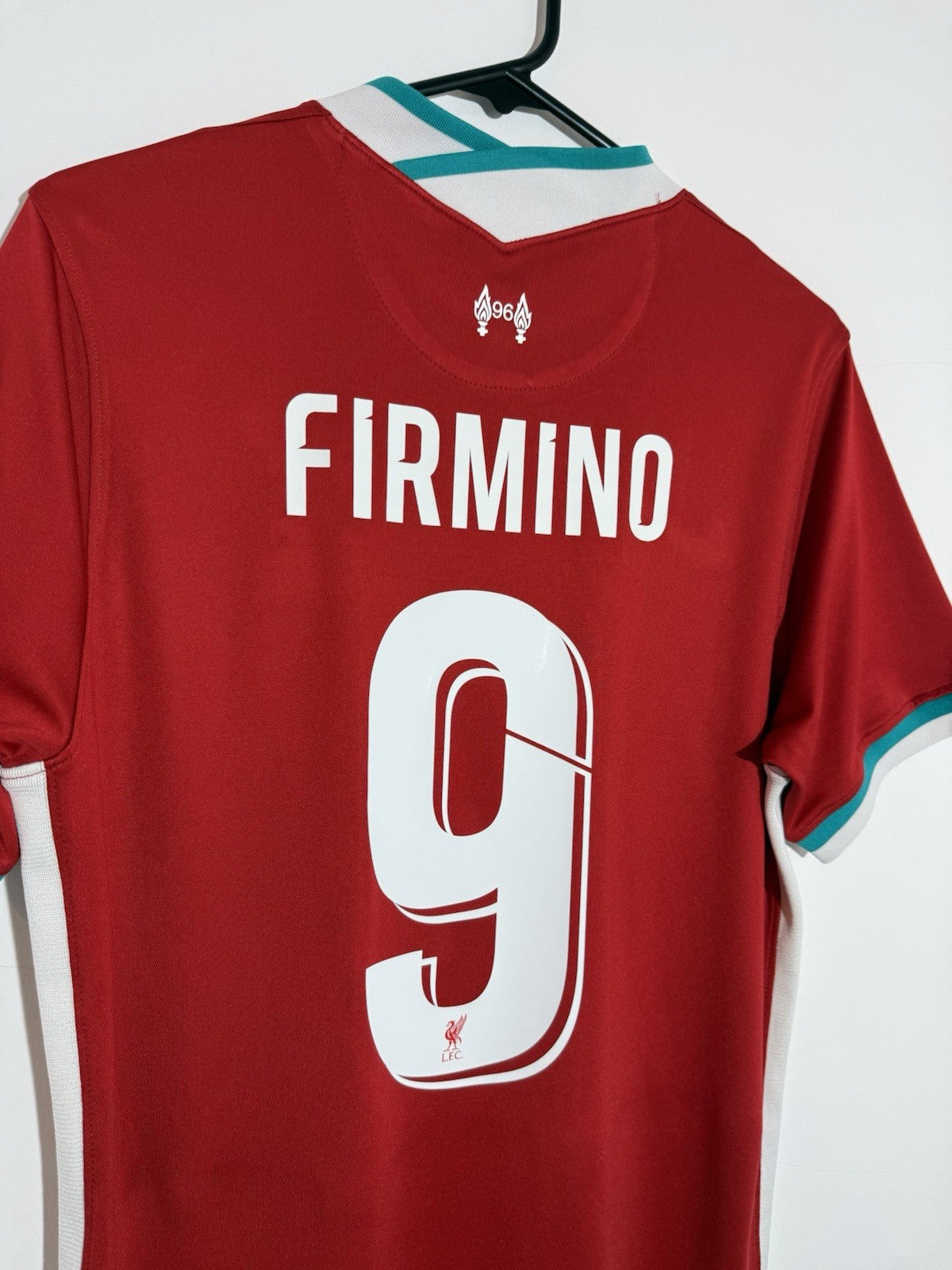 Liverpool Firmino #9 2020/21 Medium Home Shirt Excellent Condition CZ2636-687