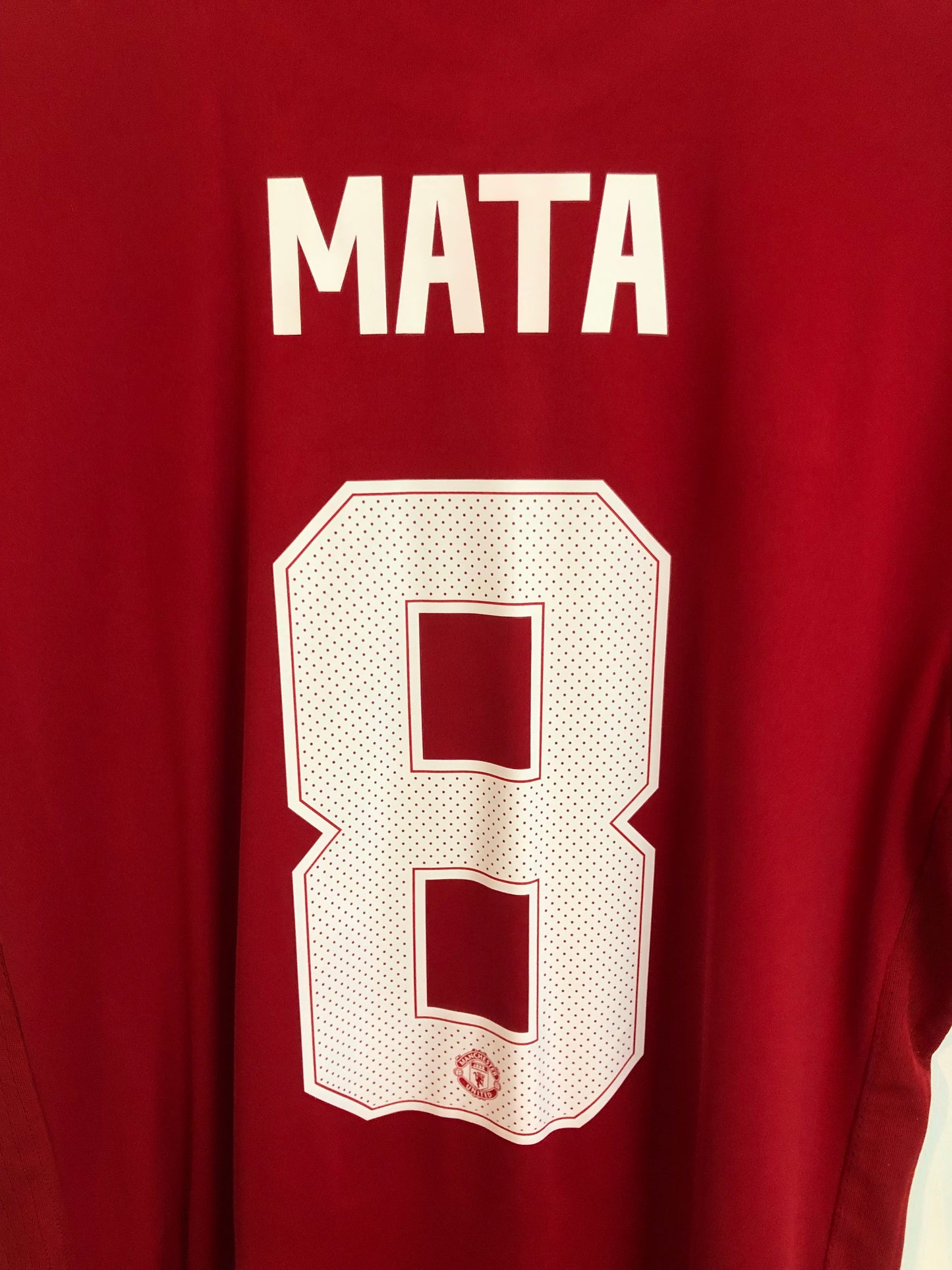 Mata #8 Manchester United Medium 2017/18 Home Excellent Condition Bs1214