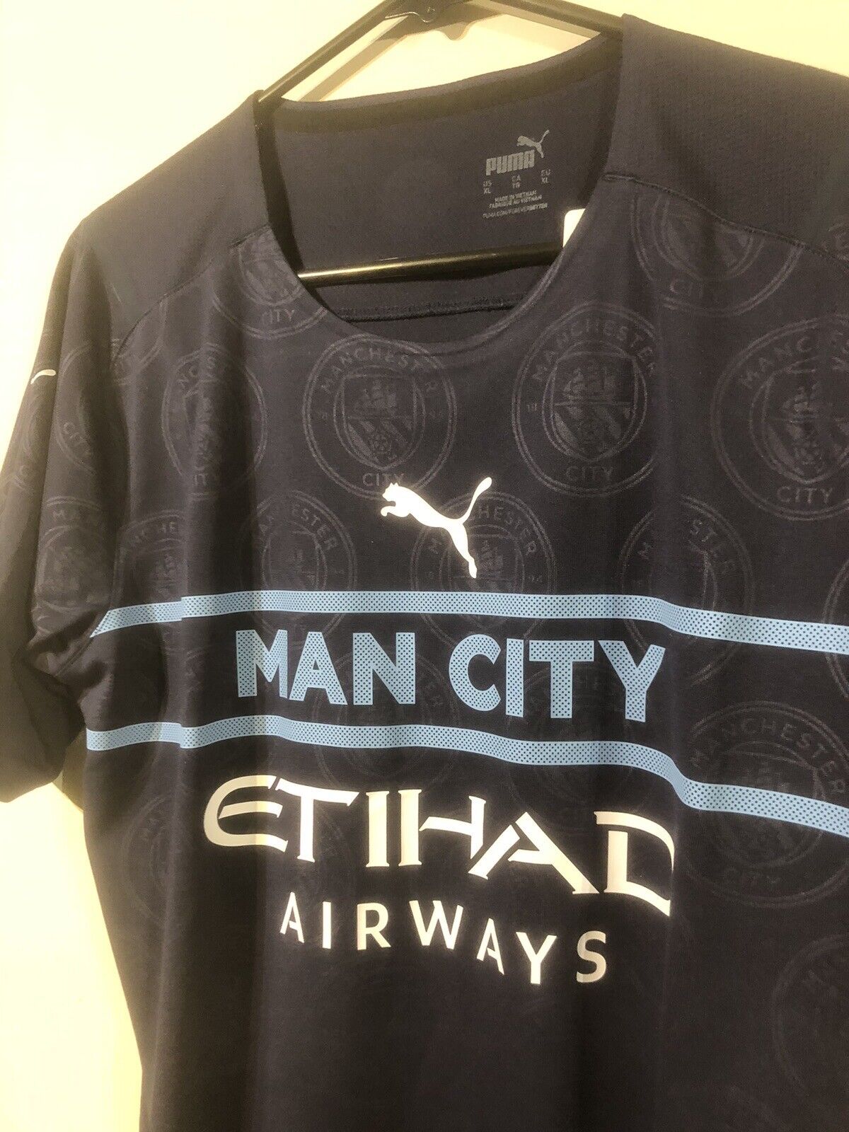 Gundogan #8 Manchester City 2021/22 X-Large Authentic 3rd Shirt Puma BNWT