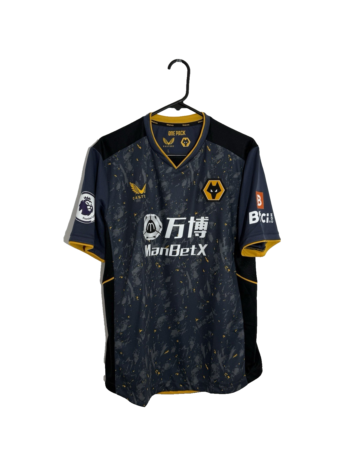 Wolverhampton Wanderers Neves #8 2021/22 Large Away Shirt Castore BNWT