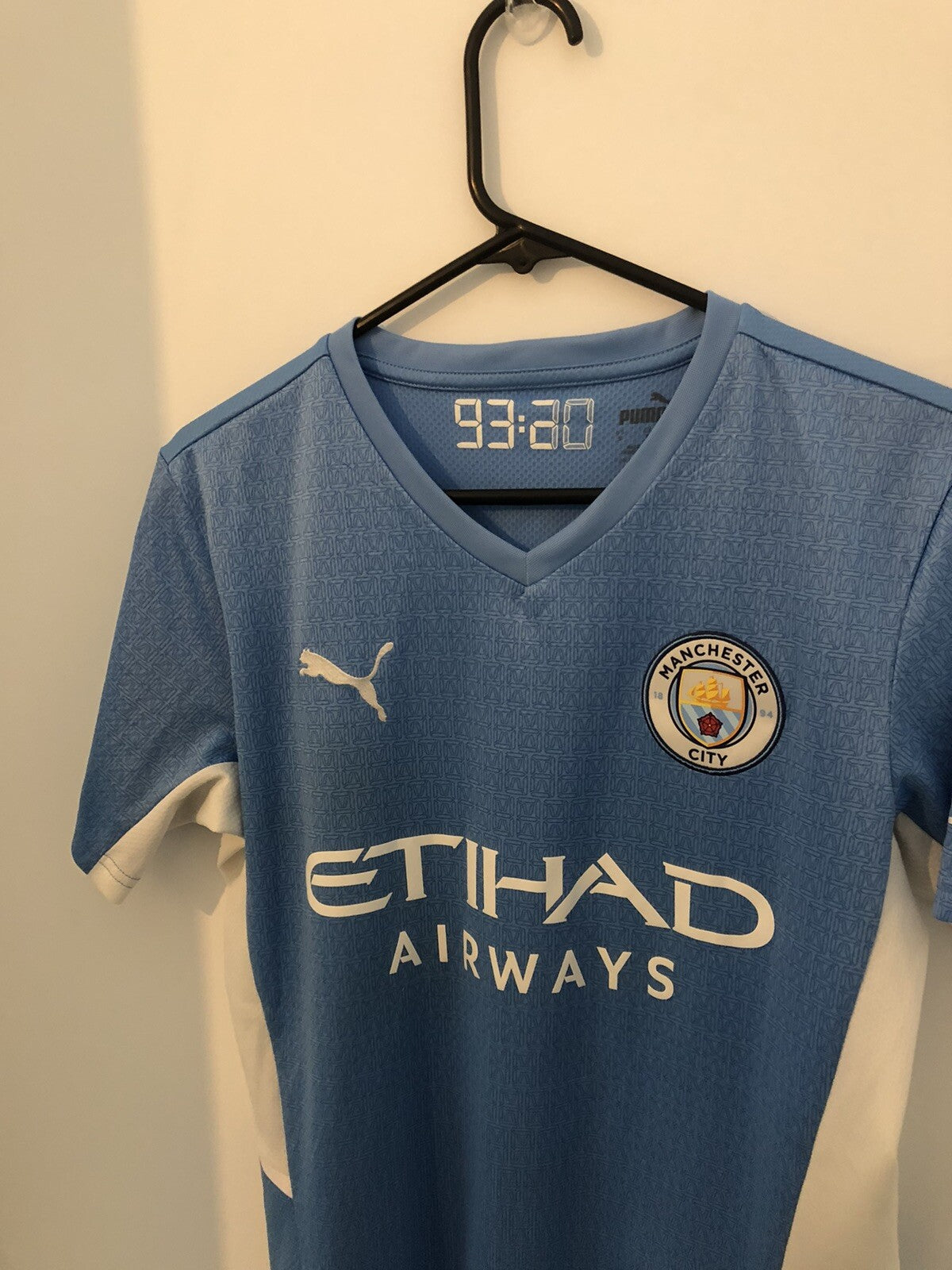 Manchester City Foden #47 2021/22 Small Home Shirt Excellent Condition 759202-01