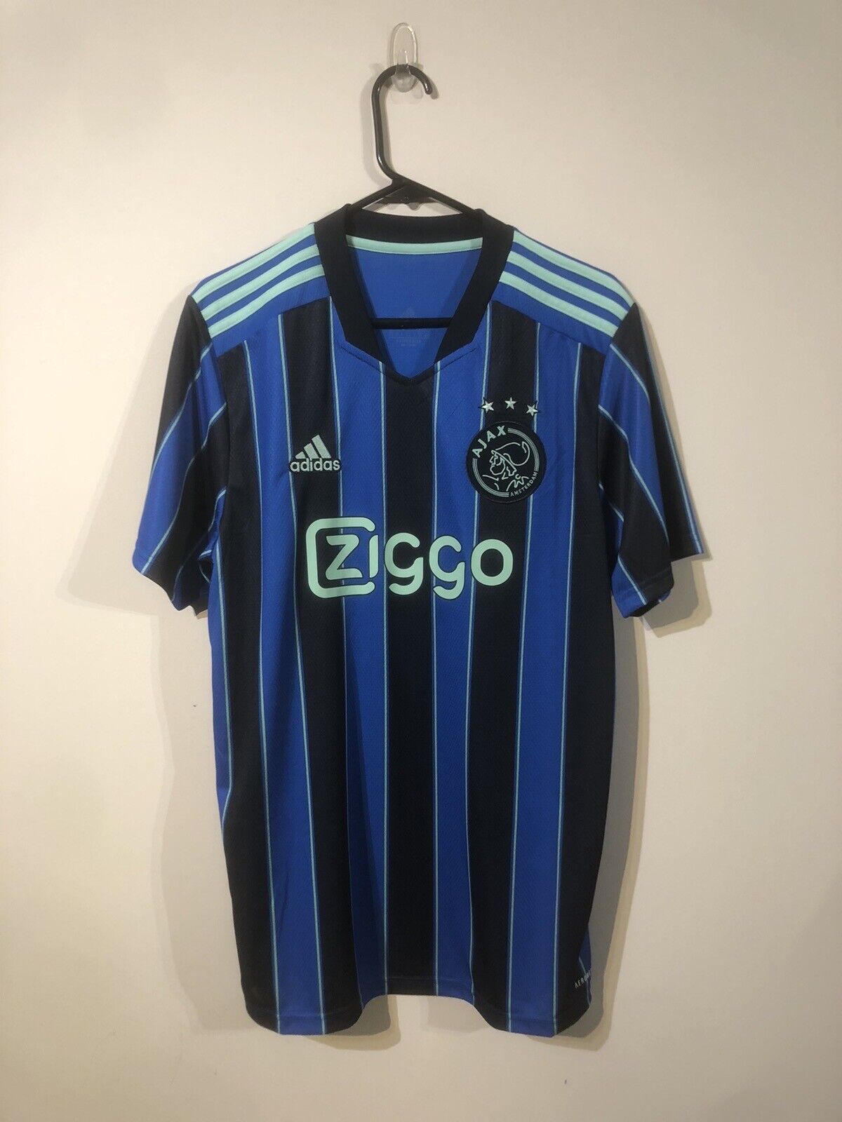 Klaasen #6 Ajax Amsterdam BNWT Large 2021/22 Away Shirt Jersey