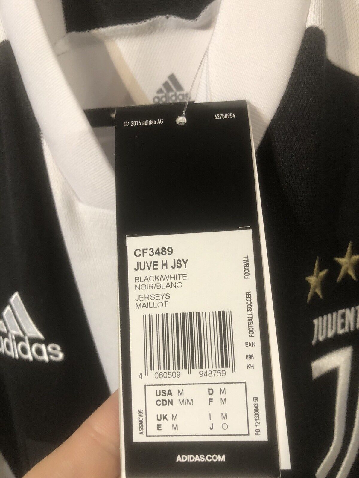 Joao Cancelo #20 Juventus 2018/19 Medium Home Champions League Shirt Adidas BNWT