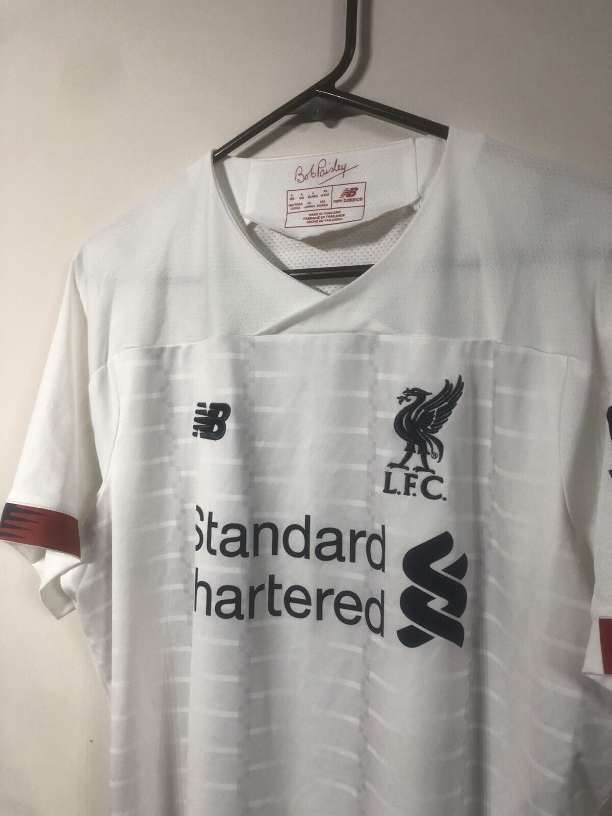 Mane #10 Liverpool Large 2019/20 Away Shirt New Balance Excellent Condition