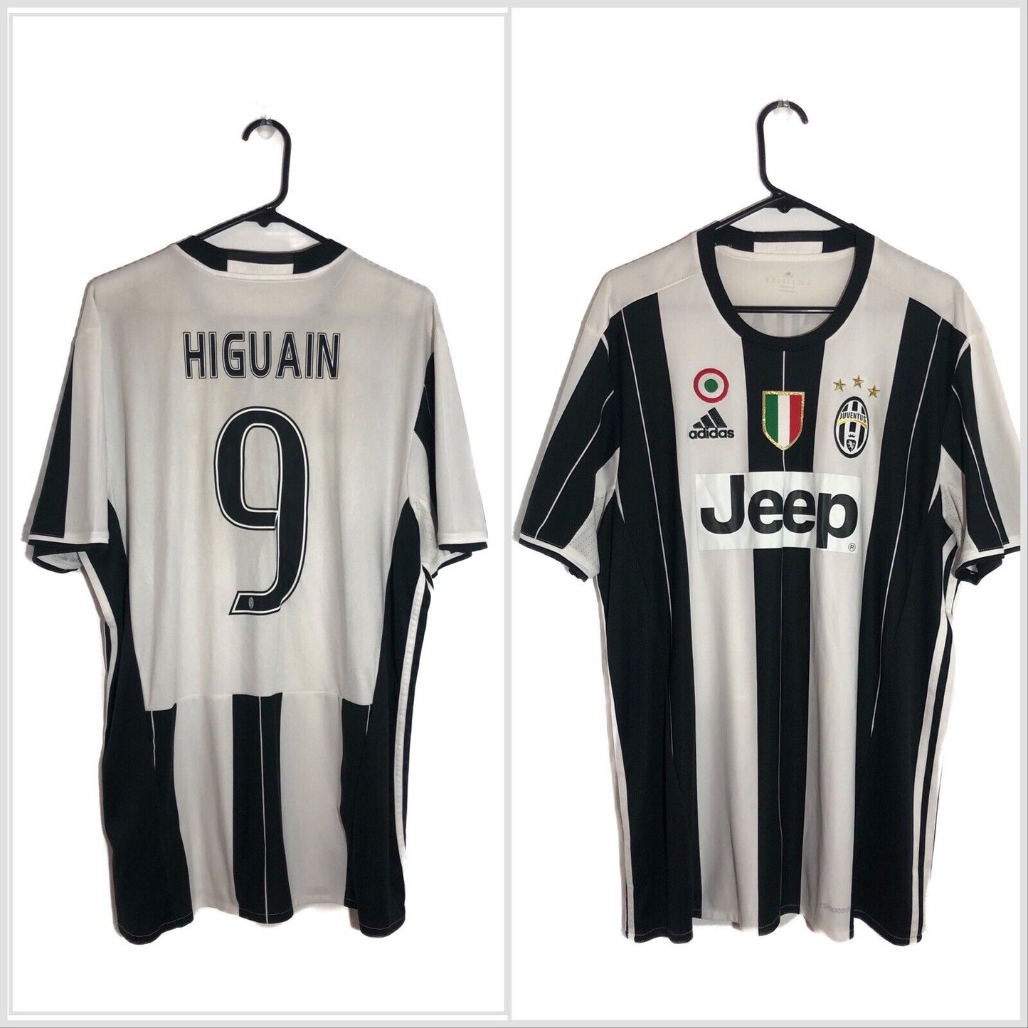 Higuain 9 Juventus 2016 17 Xl Home Football Shirt Excellent Condition Ai6241