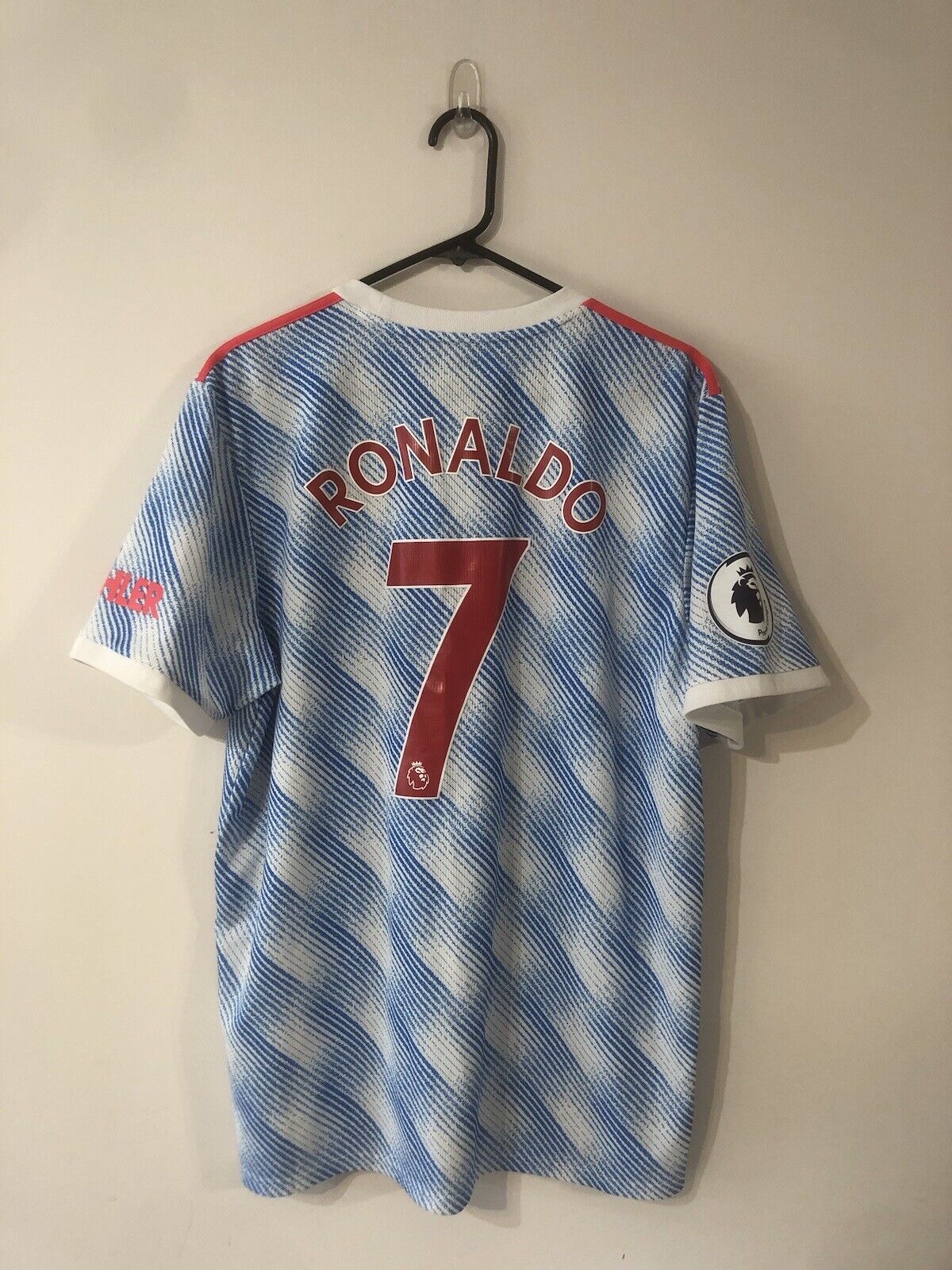 Ronaldo #7 Manchester United X-Large 2021/22 Away Shirt Good Condition