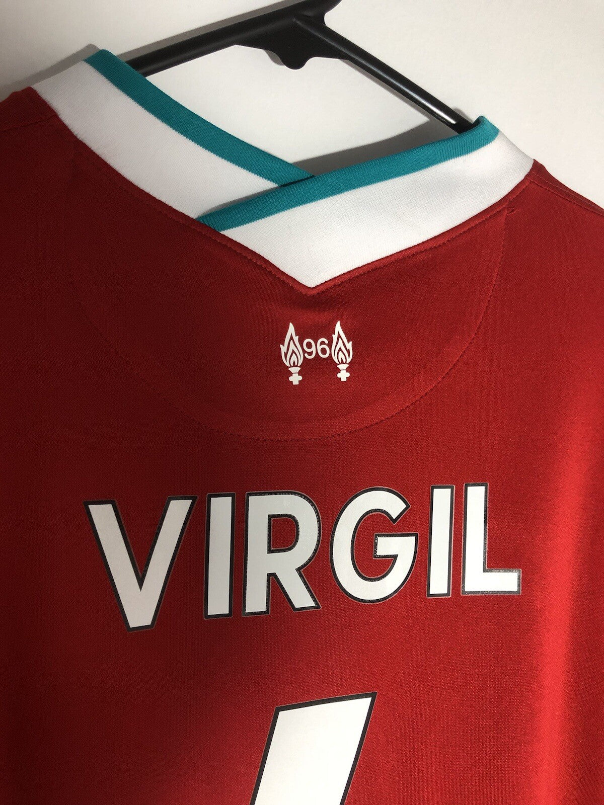 Liverpool Virgil #4 2020/21 Large Home Shirt Nike Excellent Condition CZ2636-687