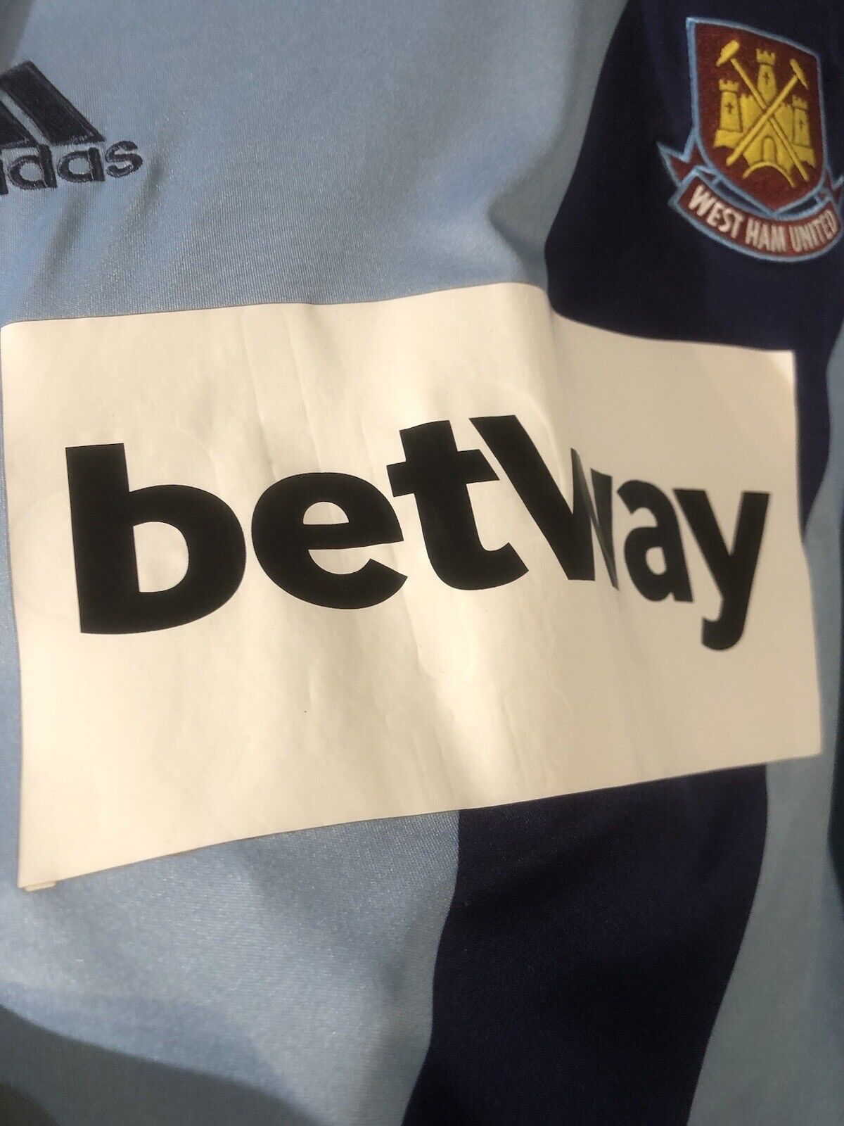 Downing #11 West Ham United 2014/15 Large Away Football Shirt Excellent Conditio