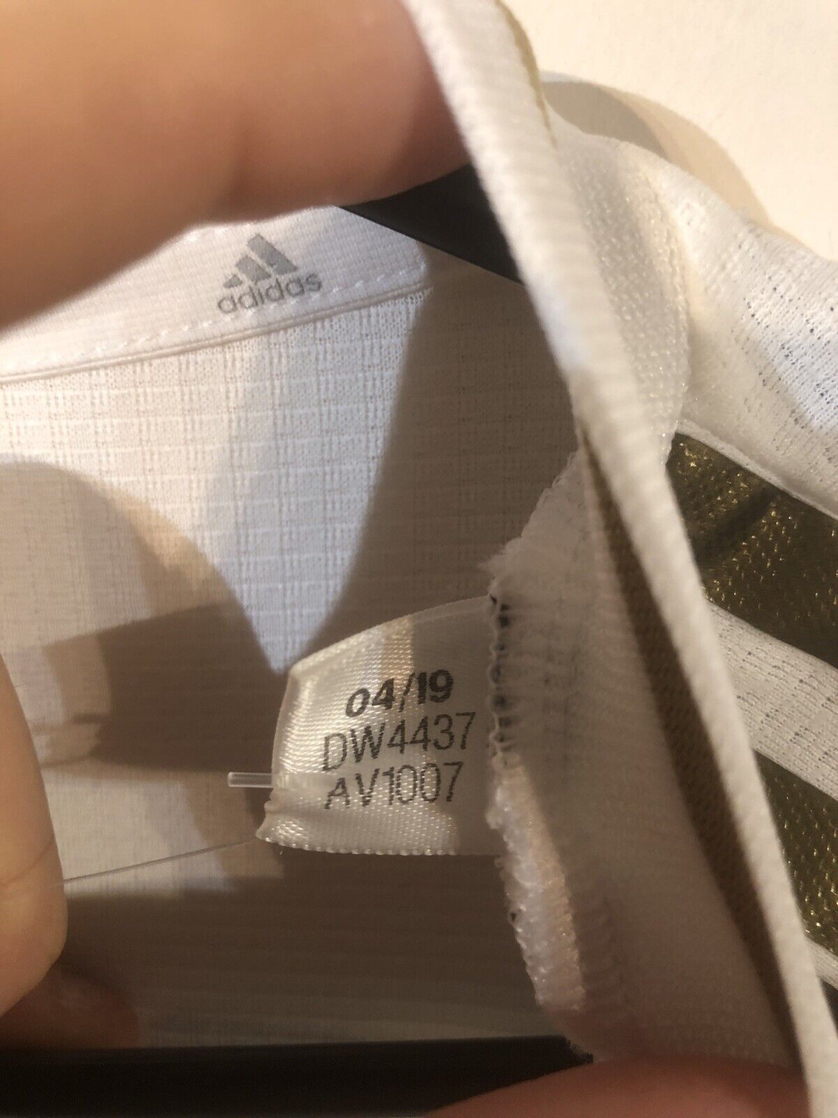 Casemiro #14 Real Madrid Euro 2019/20 Small Authentic LS Home Shirt Adidas BNWT