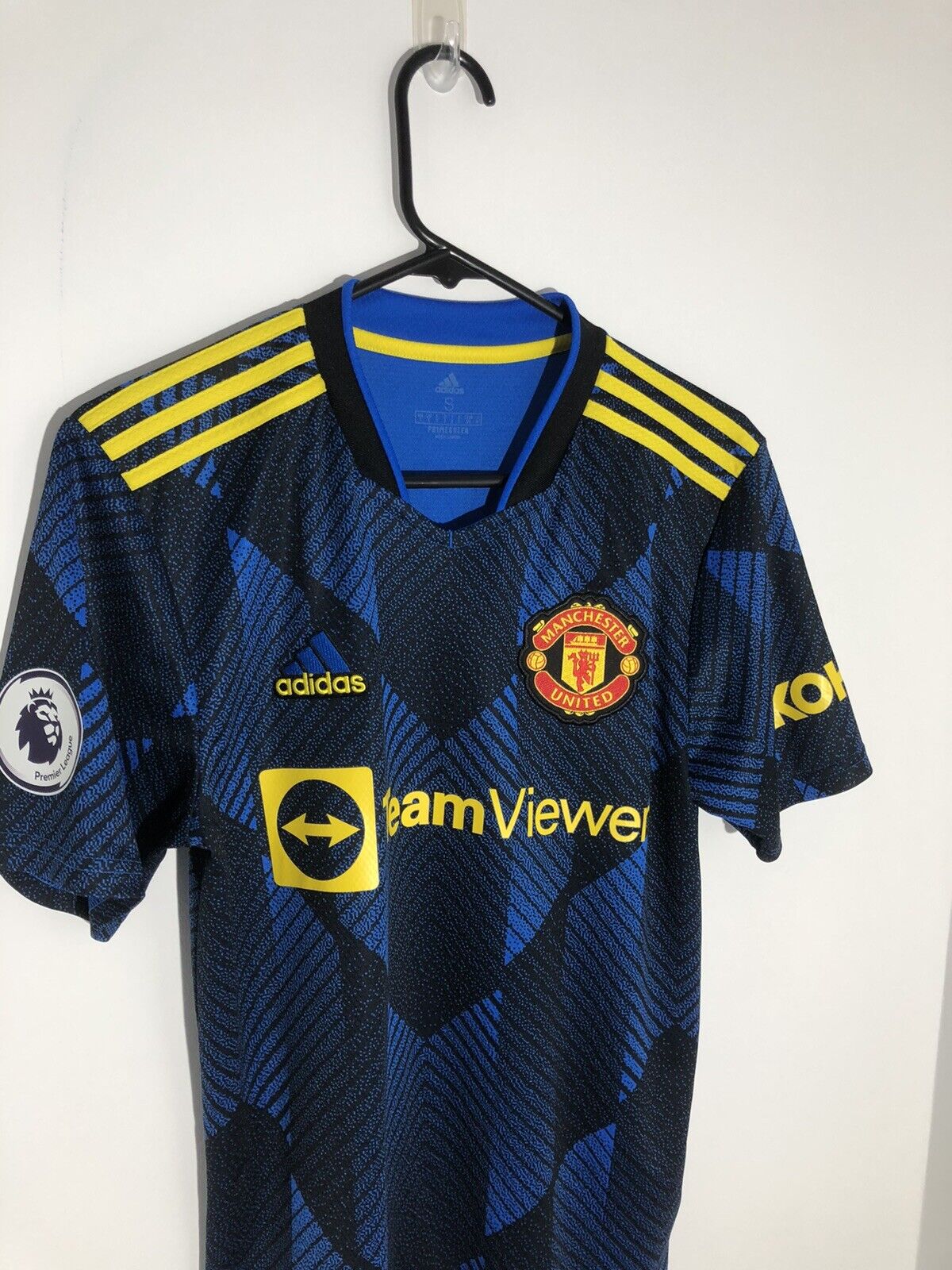 Ronaldo 7 Manchester United Small 2021 22 3rd Shirt Excellent Condition Gm4616