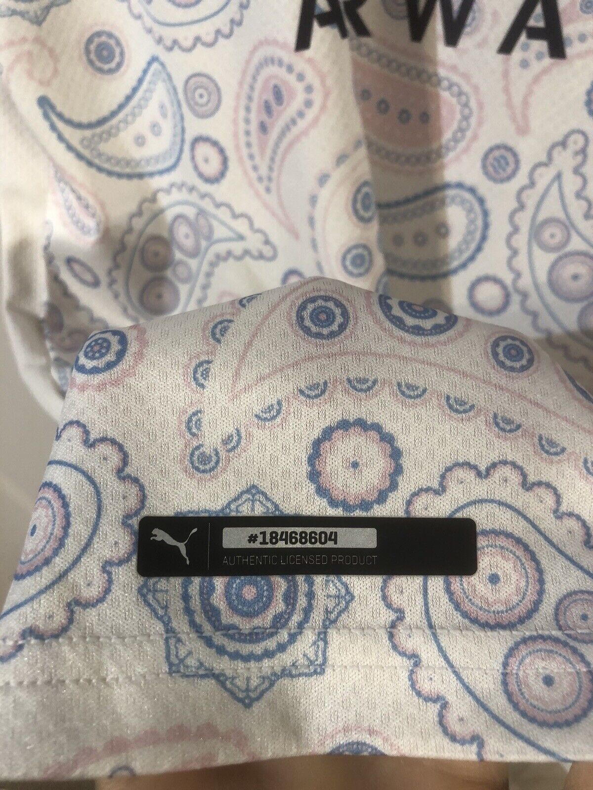 Rodrigo #16 Manchester City 2020/21 Medium 3rd Shirt Puma Excellent Condition