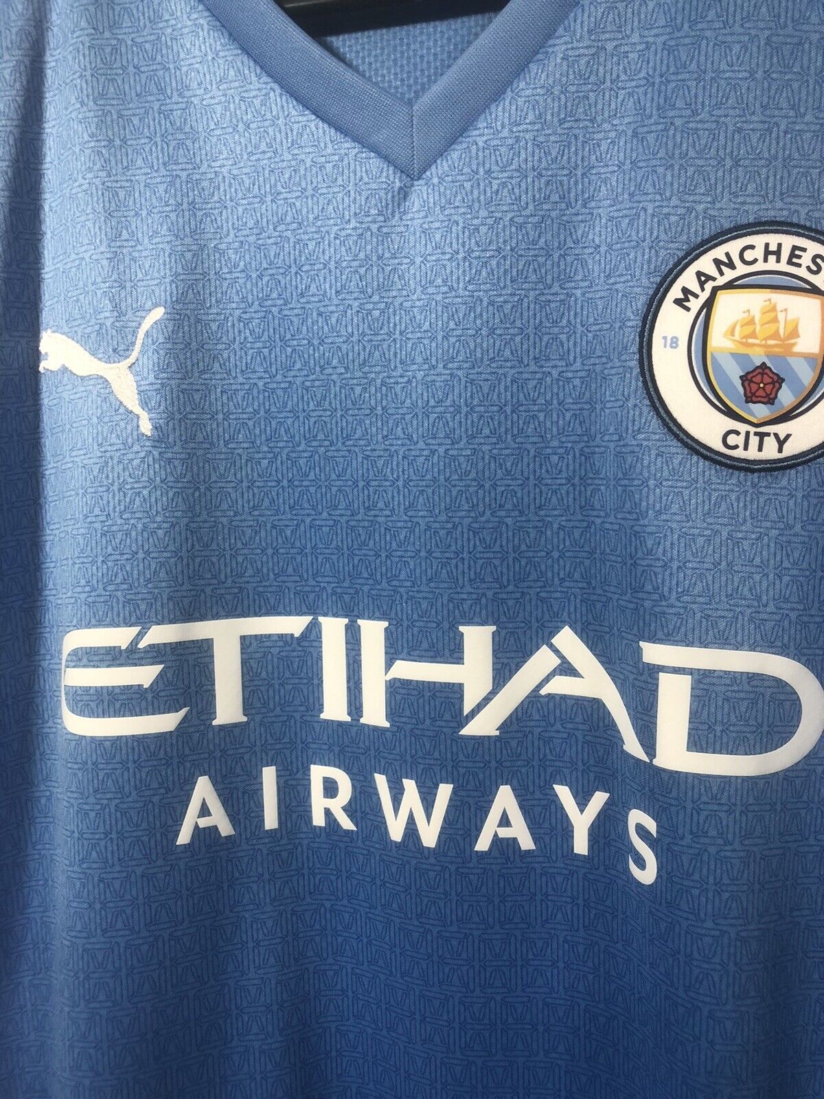 Walker 2 Manchester City 2021 22 Large Home Shirt Excellent Condition 759202 01