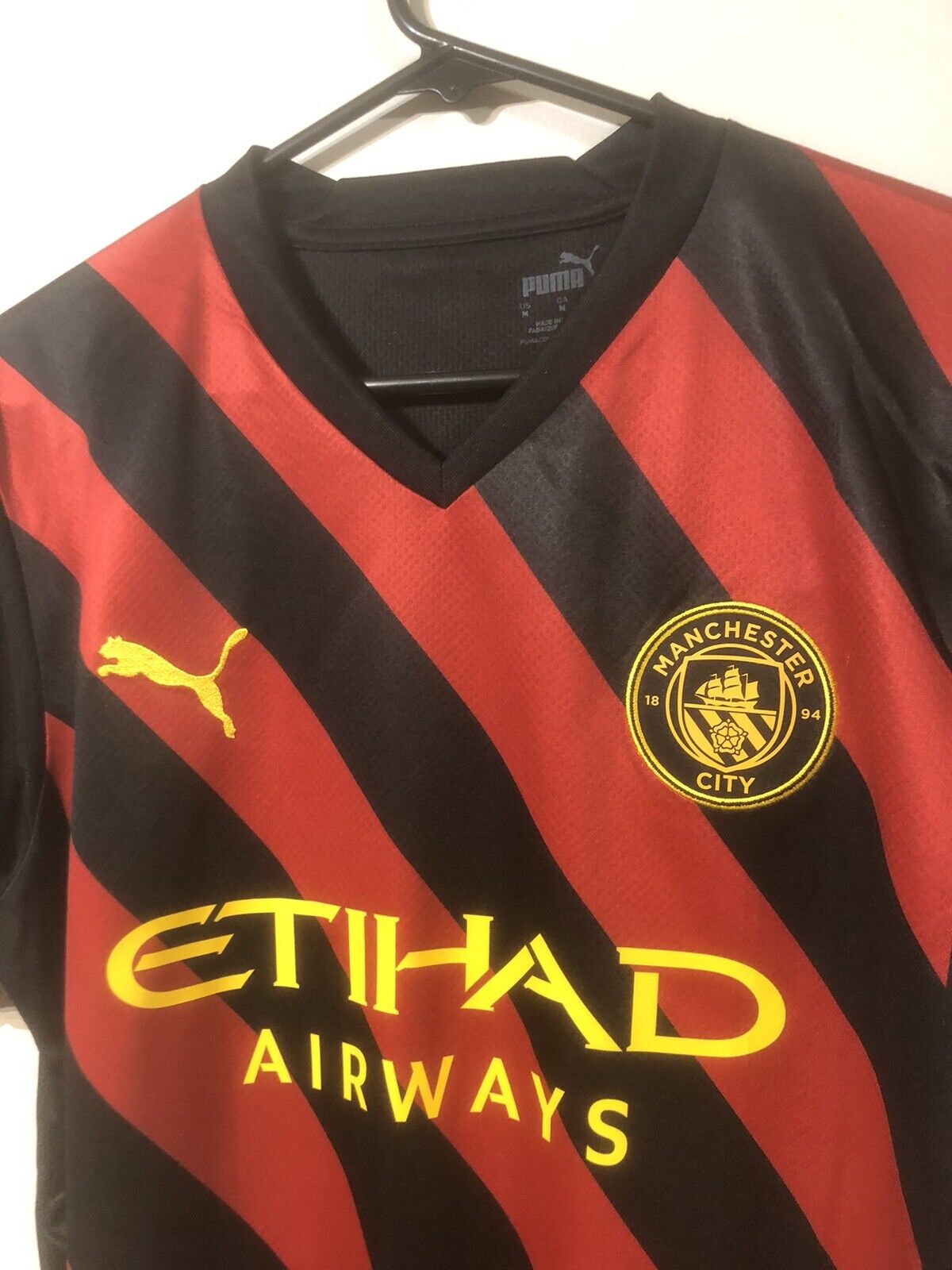 Foden #47 Manchester City Treble 2022/23 Medium Away Football Shirt BNWT