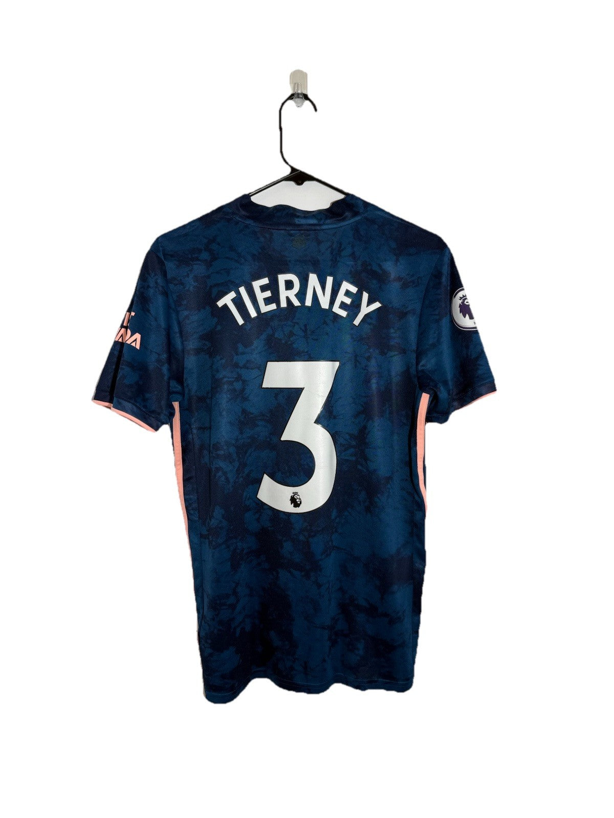 Arsenal Tierney #3 2020/21 Small 3rd Shirt Adidas Excellent Condition GH6653