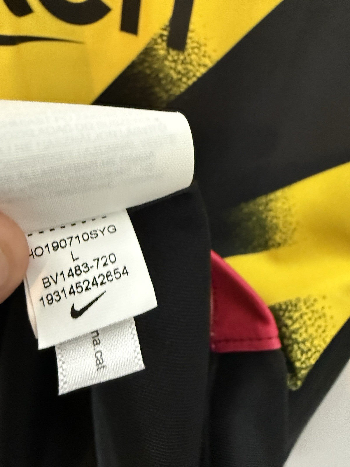 Barcelona 2019/20 Large Away Goalkeeper Shirt Nike BNWT BV1483-720