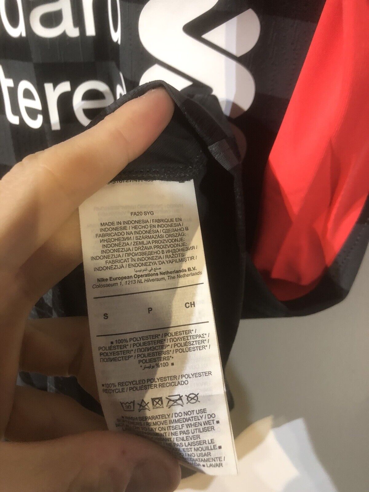 Firmino #9 Liverpool Small Euro Vaporknit 2020/21 3rd Shirt Nike BNWT