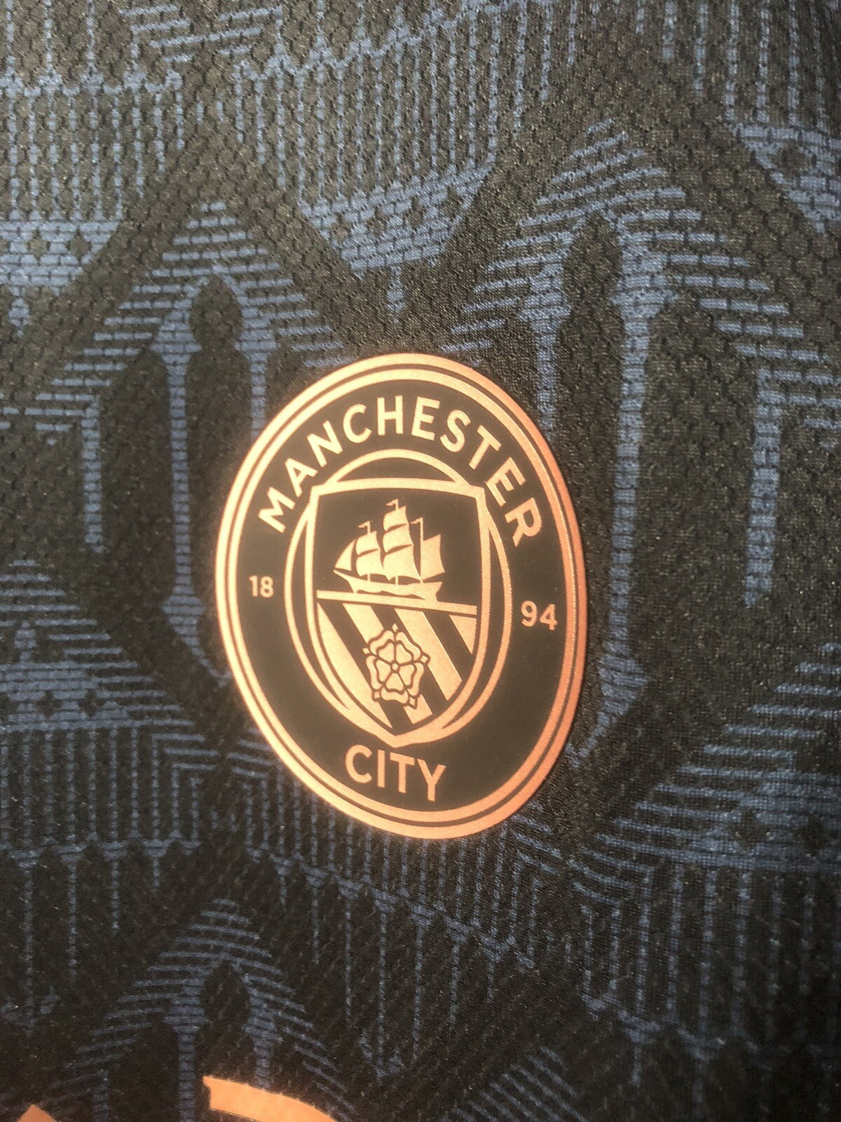 Man City Foden #47 2020/21 Large Authentic Away Excellent Condition 757005-02
