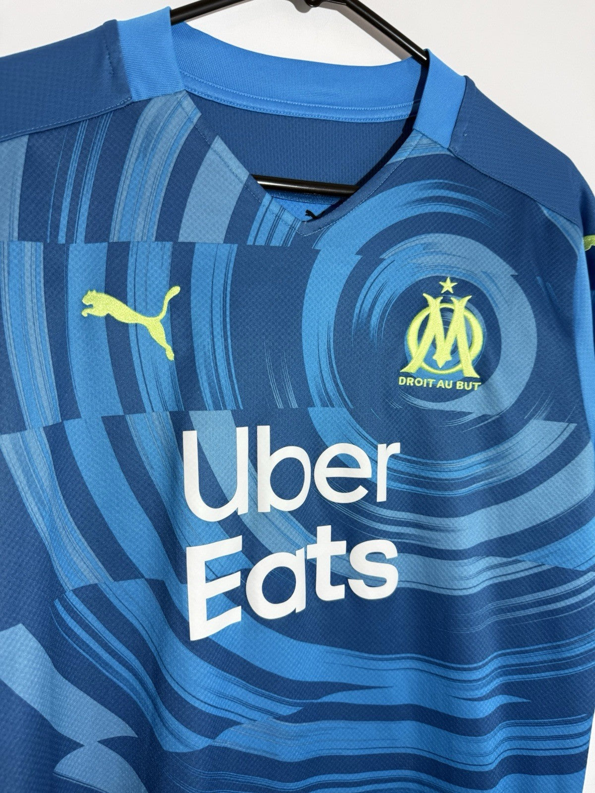 Olympique Marseille Alvaro #3 2020/21 Medium 3rd Excellent Condition 757038-04