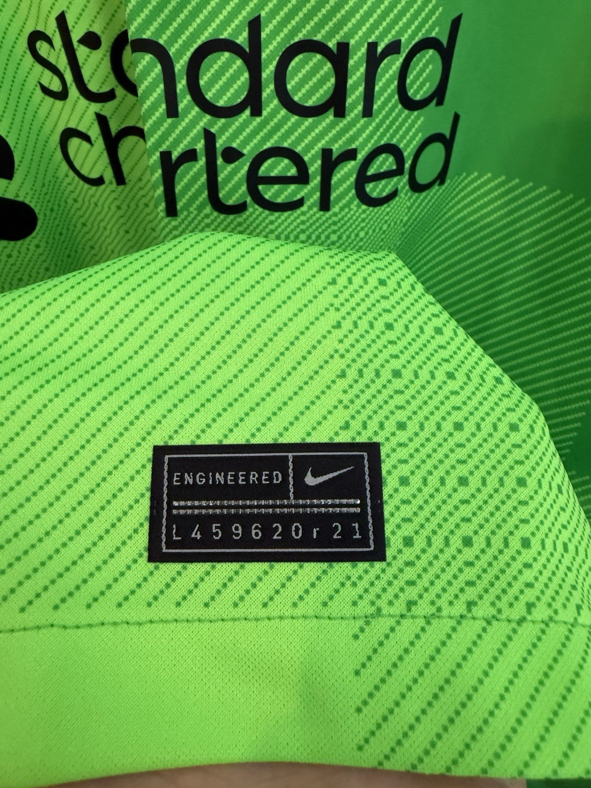 Liverpool A. Becker #1 2021/22 Large Home GK Shirt Nike BNWT DB2559-330