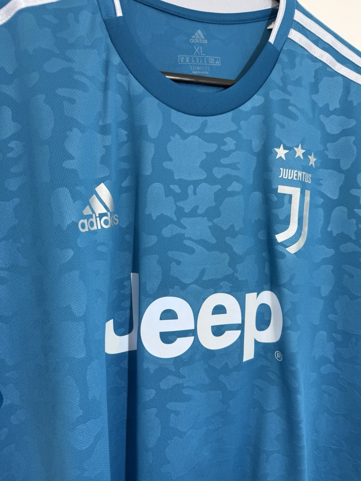 Juventus Chiellini #3 2019/20 XL 3rd Football Shirt Jersey Adidas BNWT DW5471