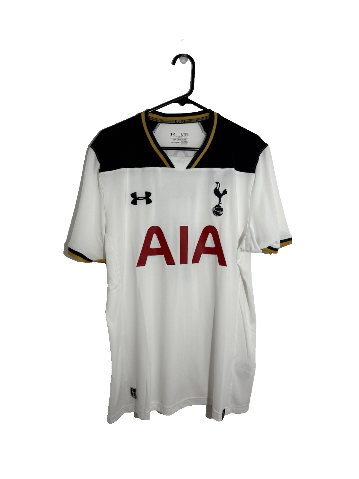 Tottenham Hotspur Son #7 2016/17 XL CL Home Shirt UA BNWT 1276013