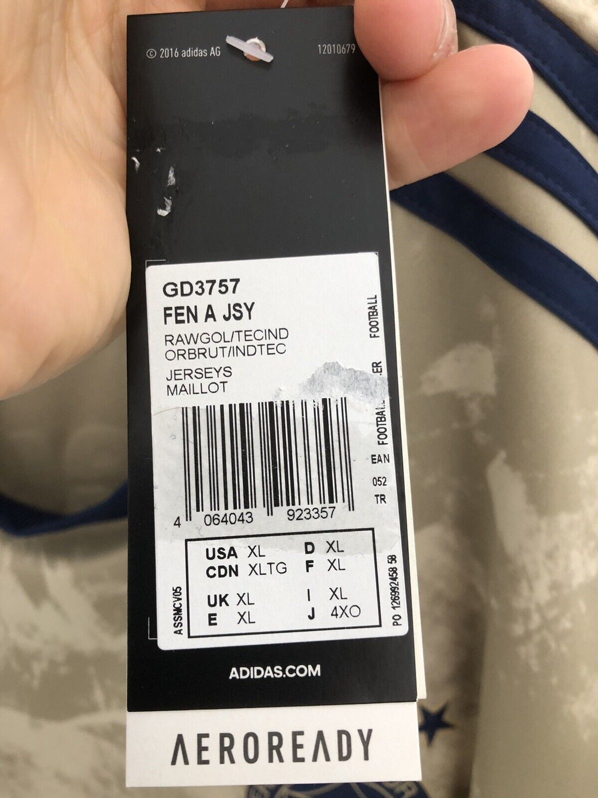 Ozil #67 Fenerbahce Away 2020/21 XL Away Shirt Adidas BNWT GD3757