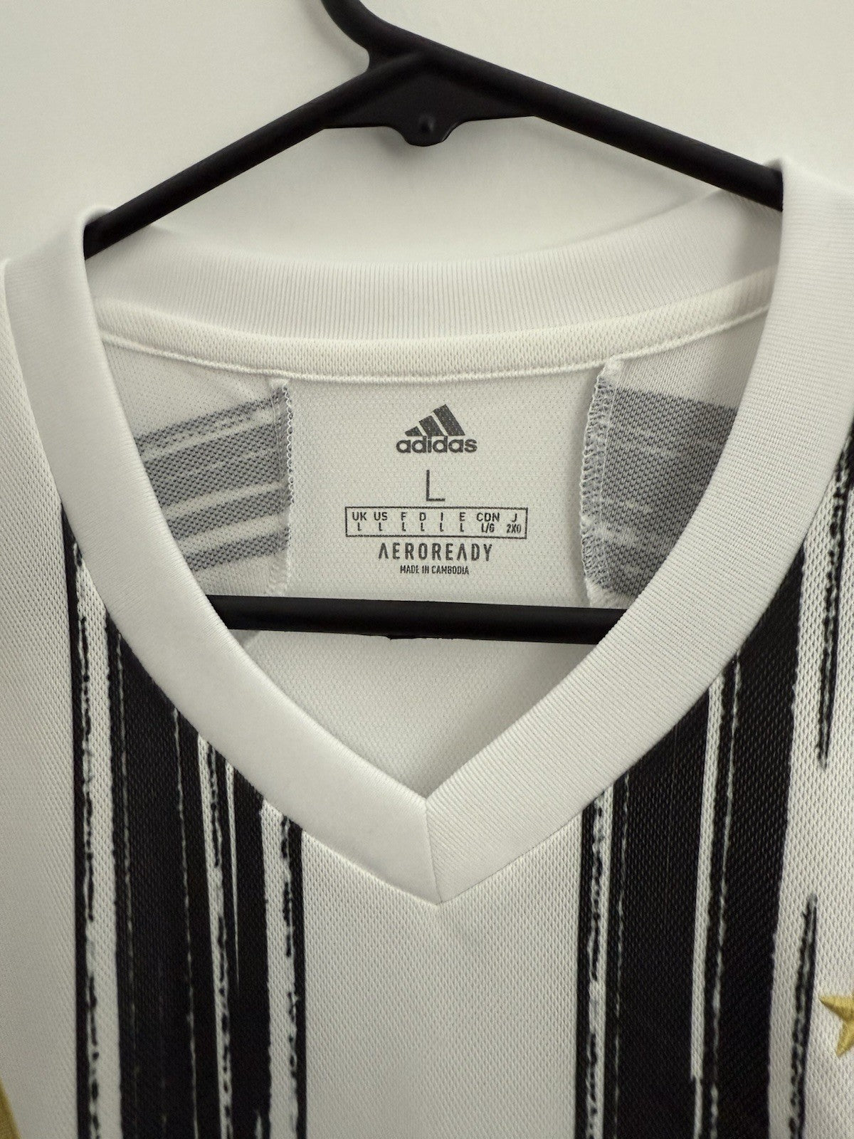Juventus Ramsey #8 2020/21 Large Home Shirt Excellent Condition EI9894