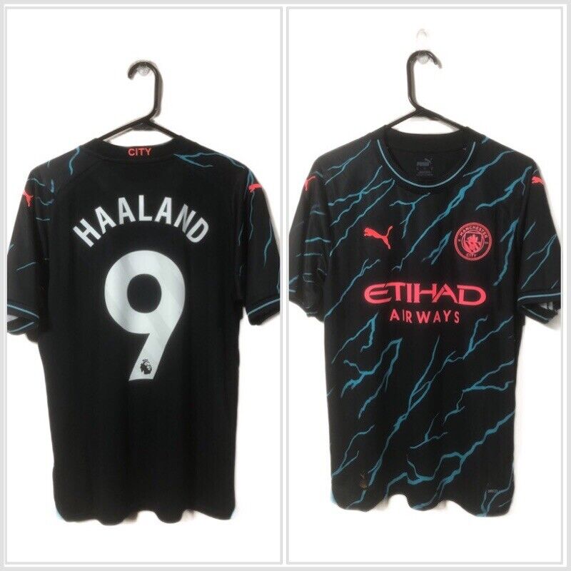 Haaland 9 Manchester City 2023 24 Medium 3rd Excellent Condition 770461 03
