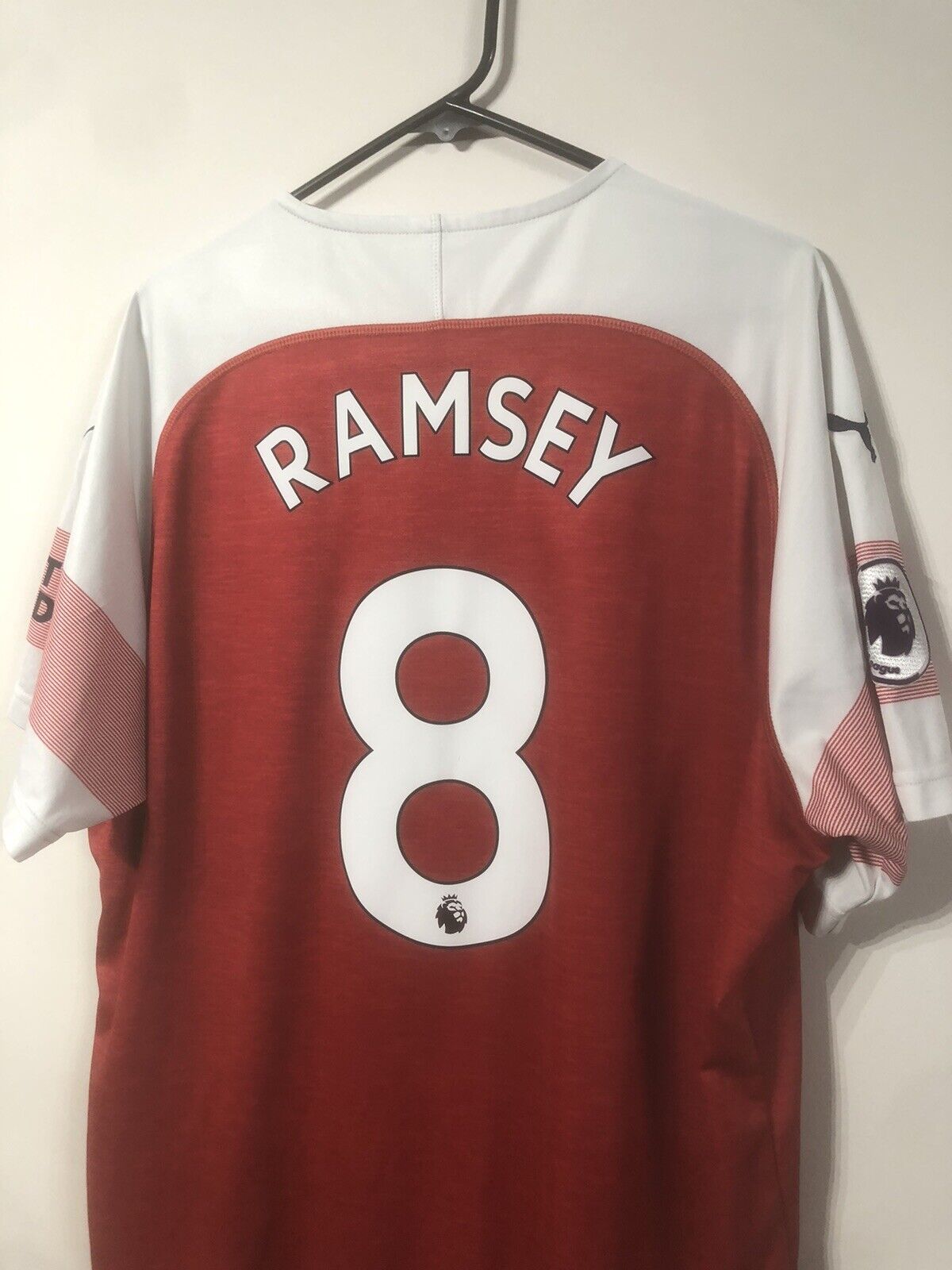 Ramsey #8 Arsenal 2018/19 XXL Home Shirt Puma Excellent Condition 753209-12