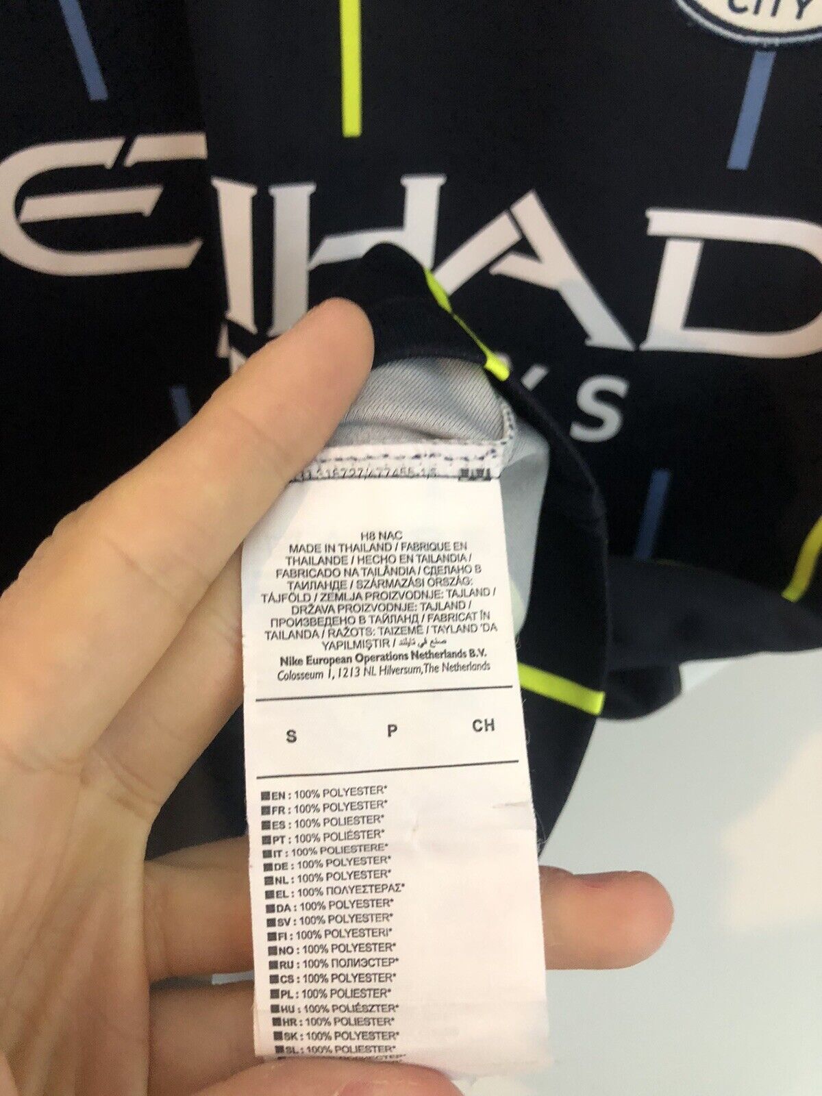 Foden 47 Manchester City 2018 19 Small Away Shirt Excellent Condition 919002 476