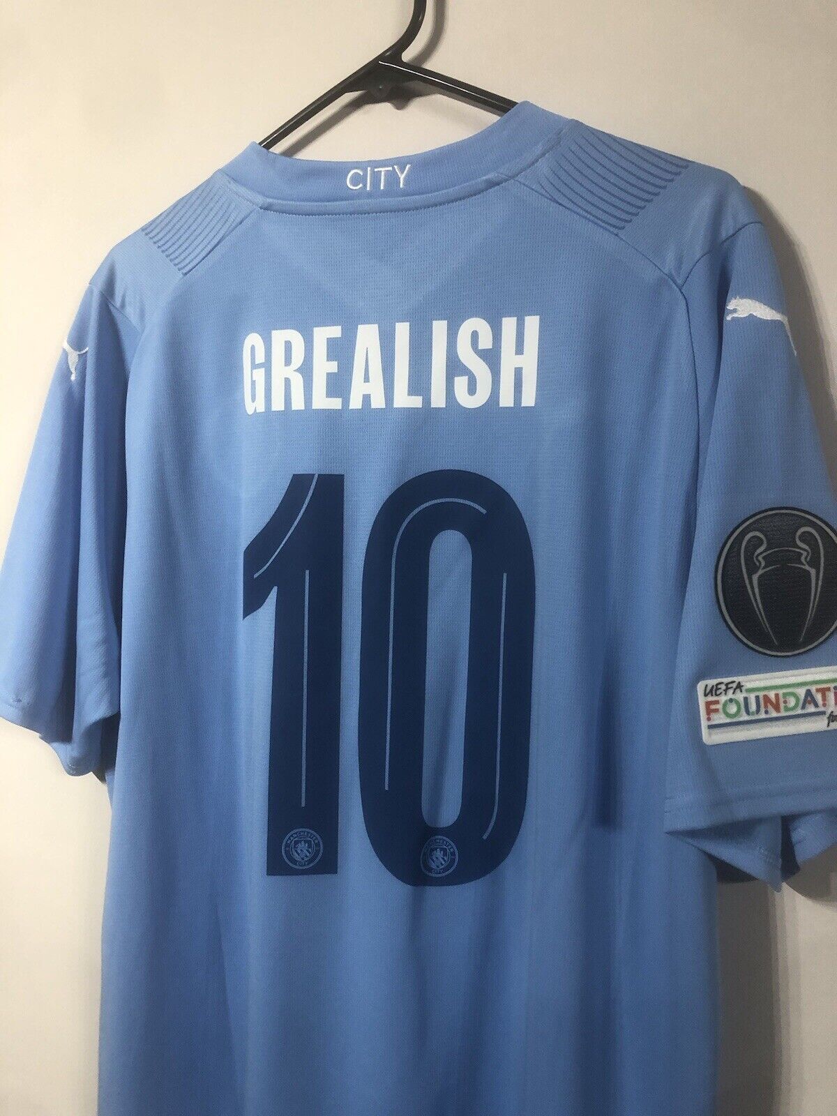 Grealish 10 Manchester City 2023 24 Xl Home Shirt Excellent Condition 770438 01