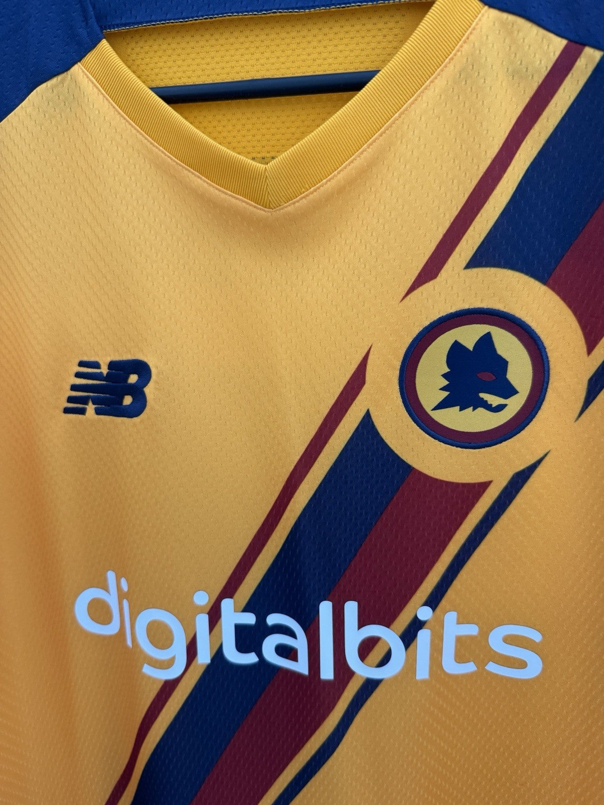 AS Roma Pellegrini #7 2021/22 XL 3rd Shirt New Balance BNWT MT130222