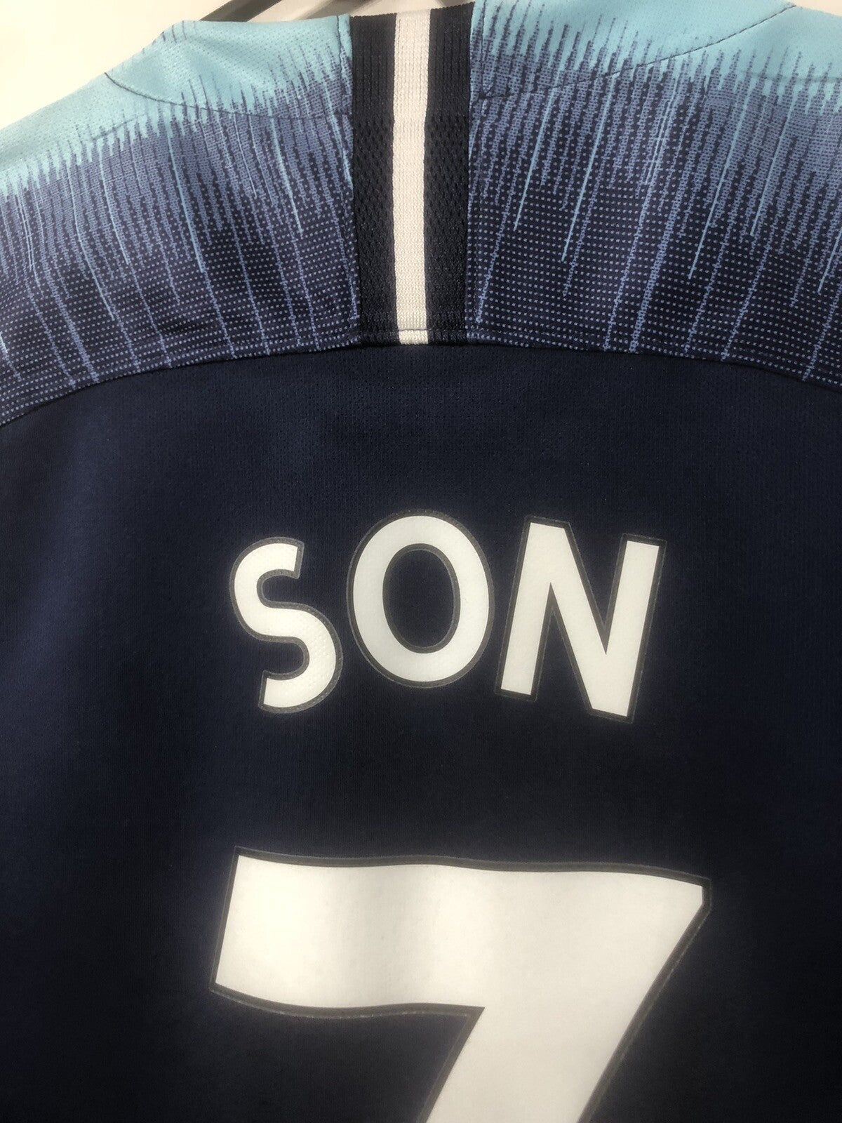 Tottenham Hotspur Son #7 2018/19 Medium Away Nike Excellent Condition 919004-430