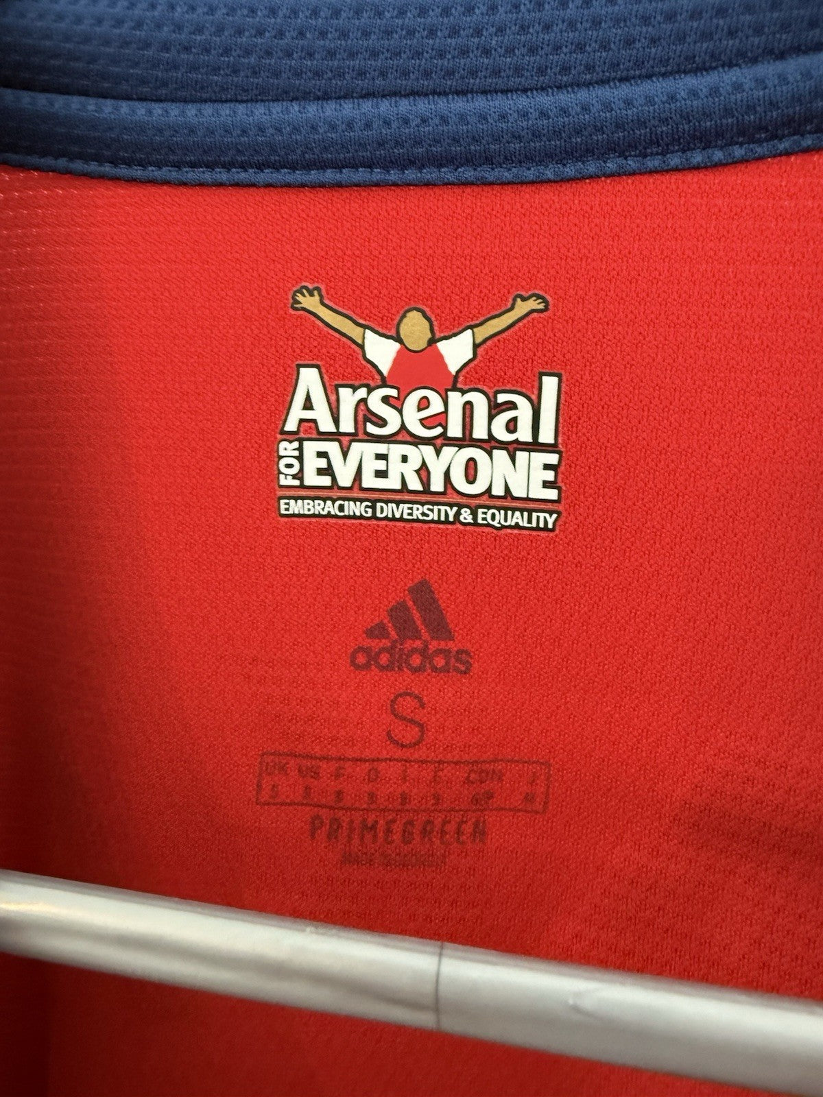Arsenal Saka #7 2021/22 Small Home Shirt Adidas Excellent Condition GM0217