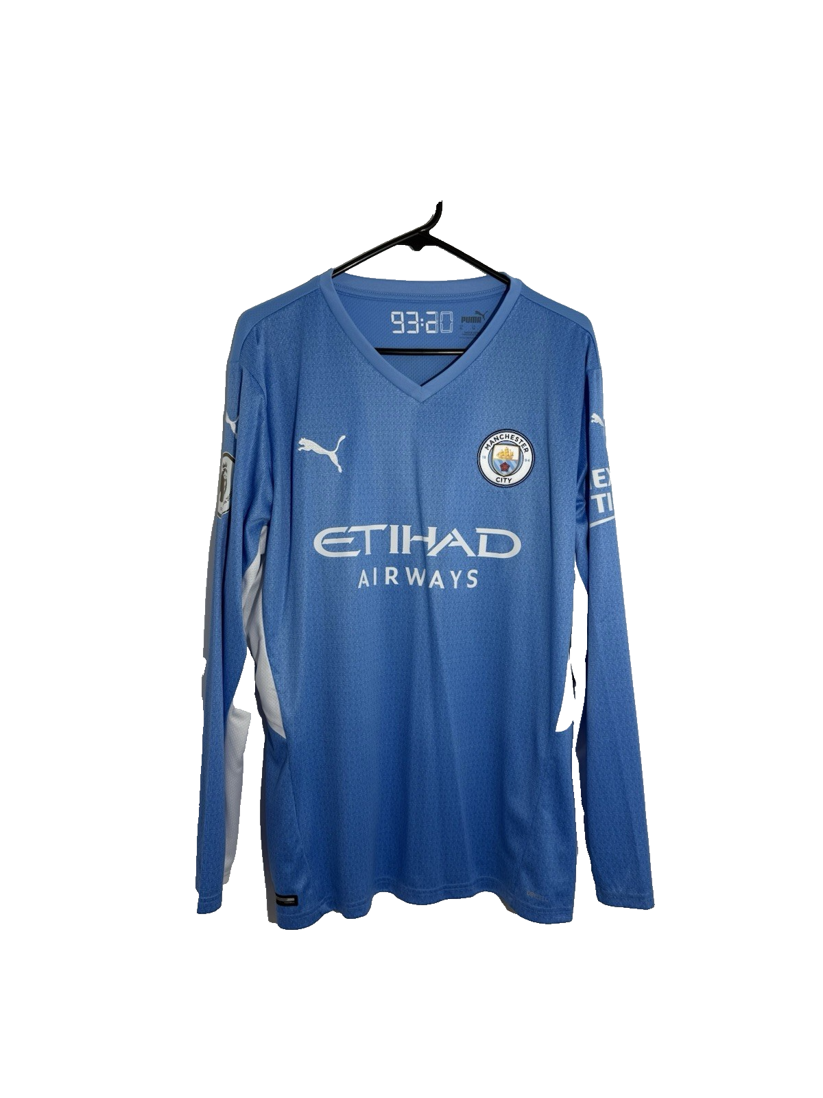 Manchester City Rodrigo #16 2021/22 XL LS Home Shirt Puma BNWT 759203-01