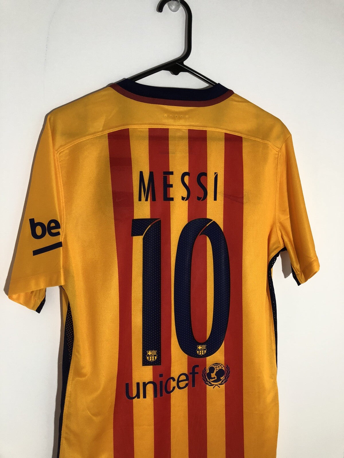 Barcelona Messi #10 2015/16 Vaporknit Medium Away Shirt BNWT 739659-740