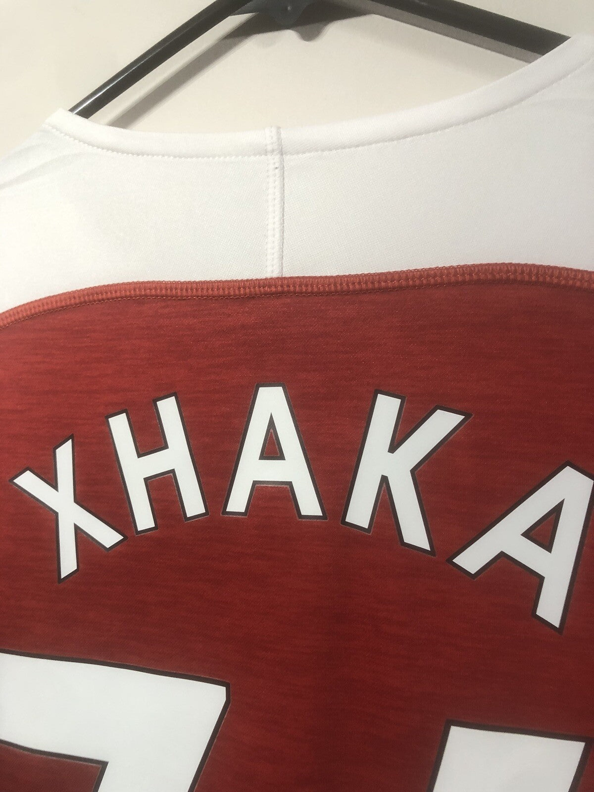 Arsenal Xhaka #34 2018/19 XL Home Shirt Puma Excellent Condition 753209-12