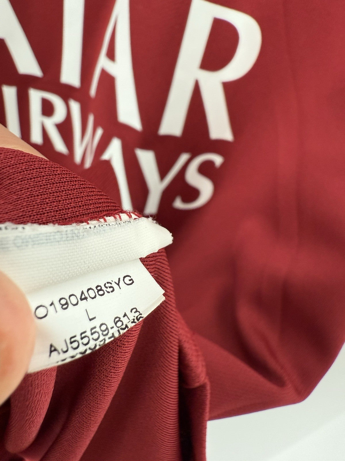 AS Roma Kluivert #99 2019/20 Large Away Shirt Excellent Condition AJ5559-613