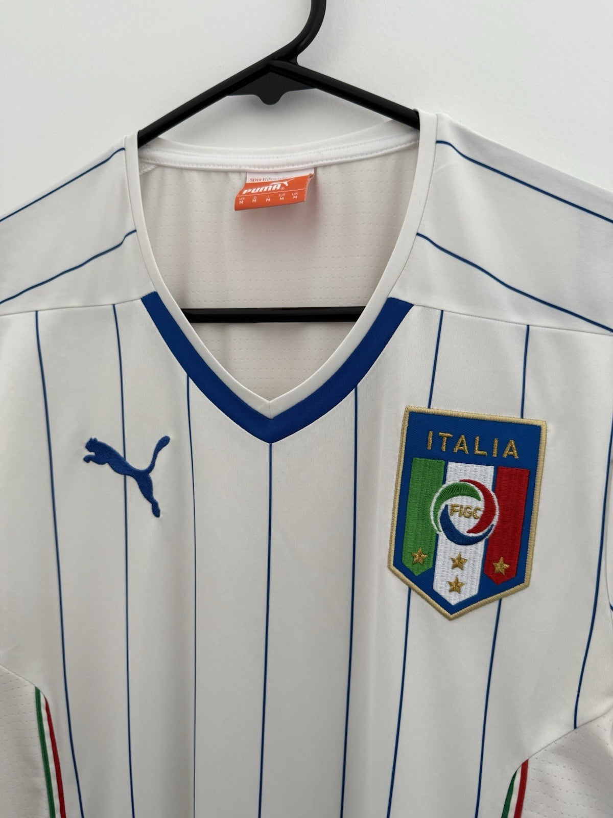 Italy 2014 Medium Away Shirt Excellent Condition 744291