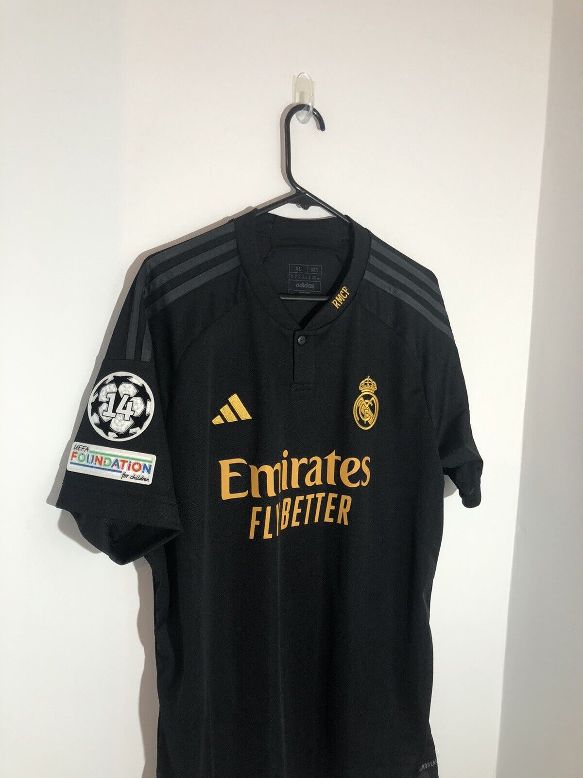 Bellingham 5 Real Madrid 2023 24 3rd Xl Cl Shirt Excellent Condition In9846