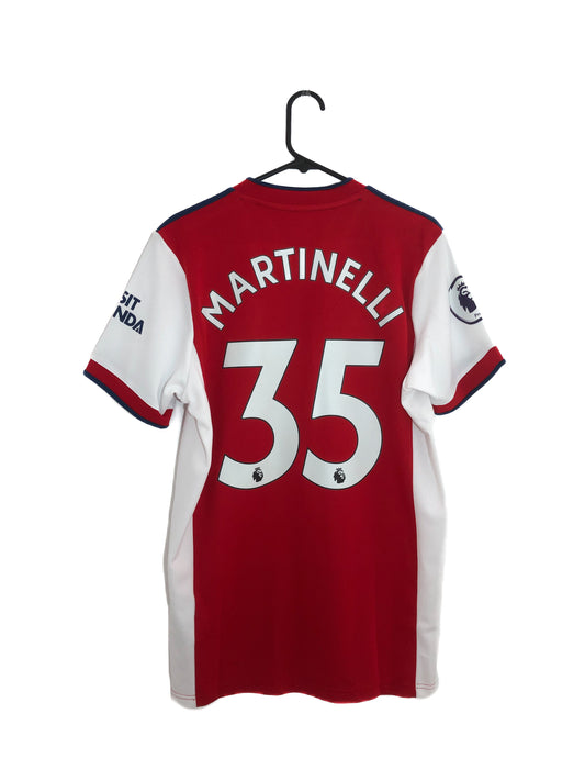 Martinelli #35 Arsenal 2021/22 Medium Home Football Shirt Adidas BNWT GM0217
