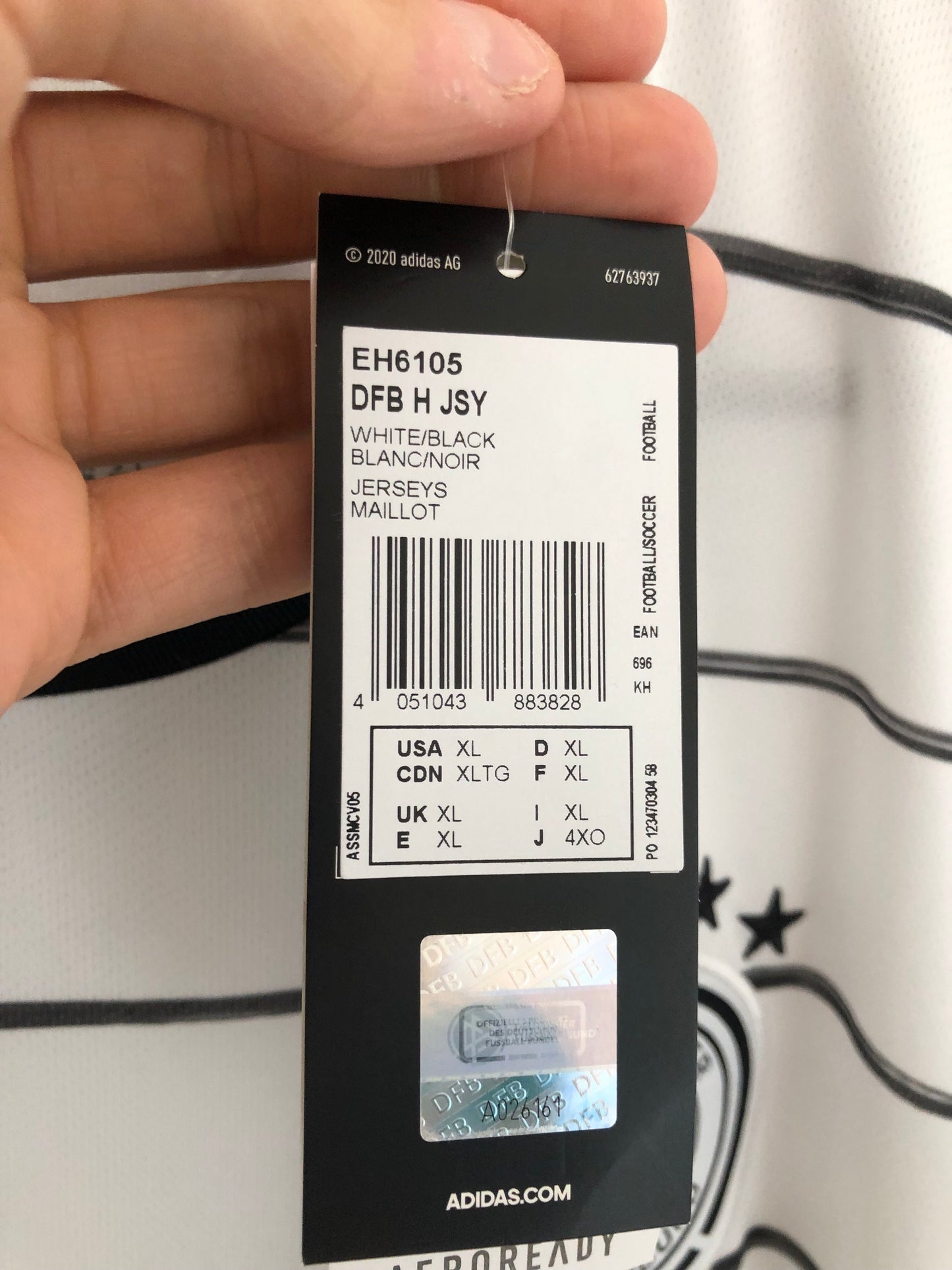 Reus #11 Germany 2020 Home Xl Shirt Adidas BNWT Eh6105