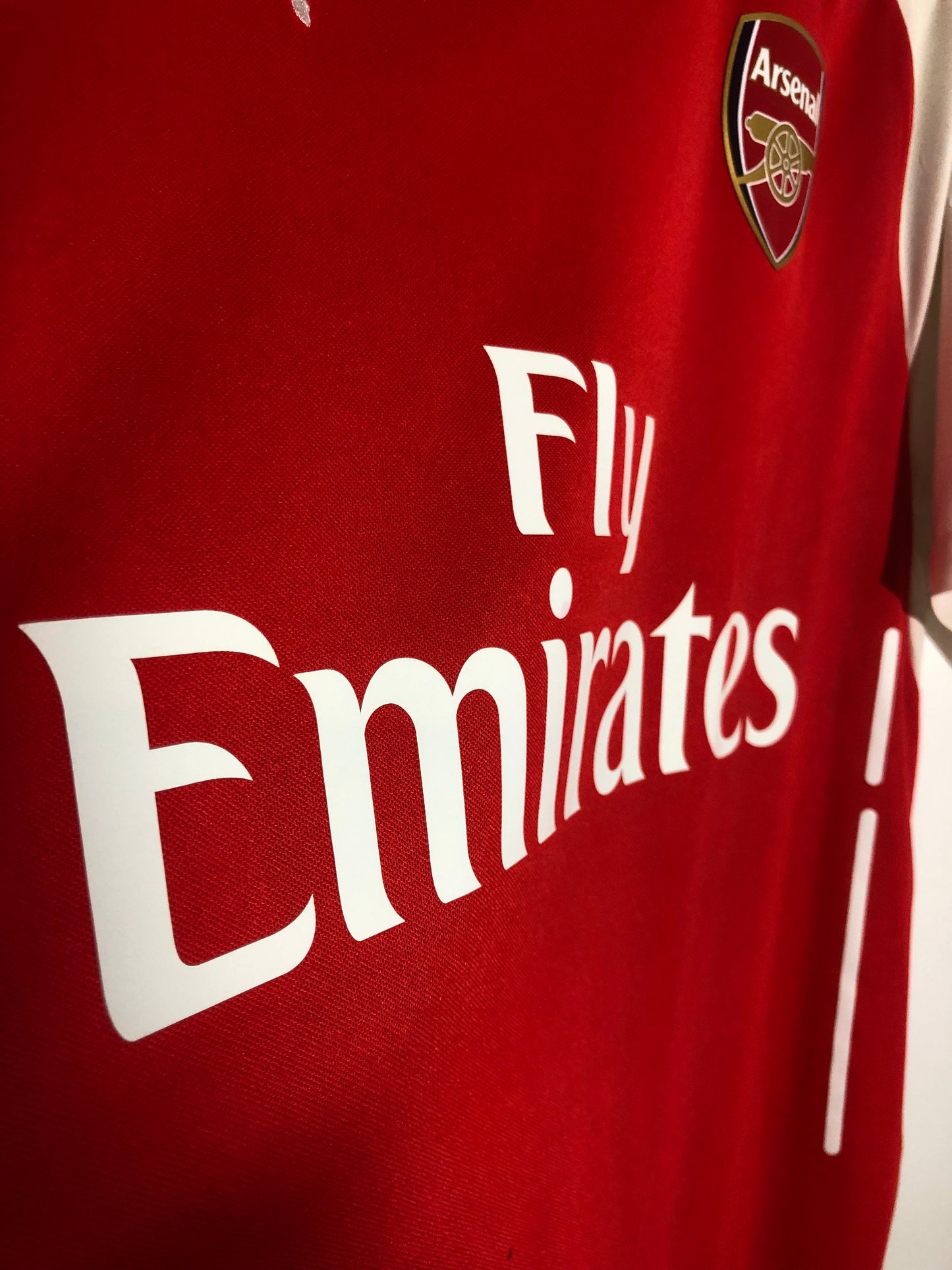 Rosicky #7 Arsenal 2014/15 Medium Home Shirt Puma Very Good Condition 746446