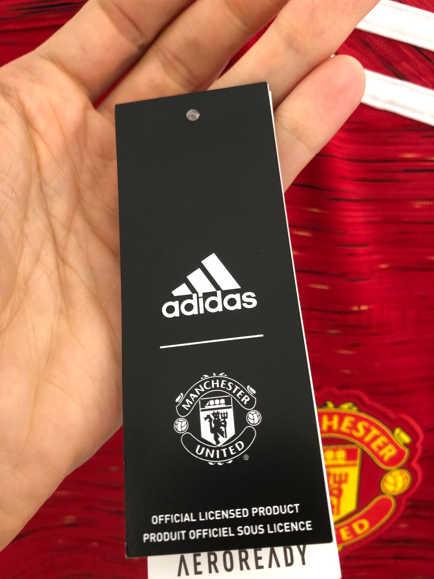 Pogba #6 Manchester United Home Medium 2020/21 Home BNWT Gc7958