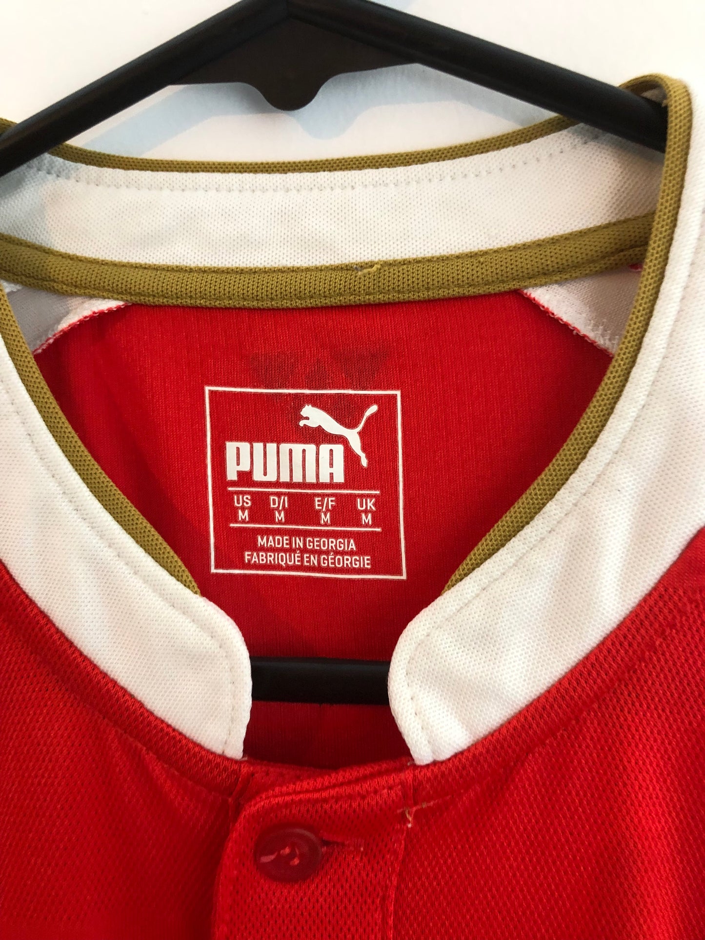 Arsenal 2015/16 Medium Home Shirt Puma Excellent Condition 747566