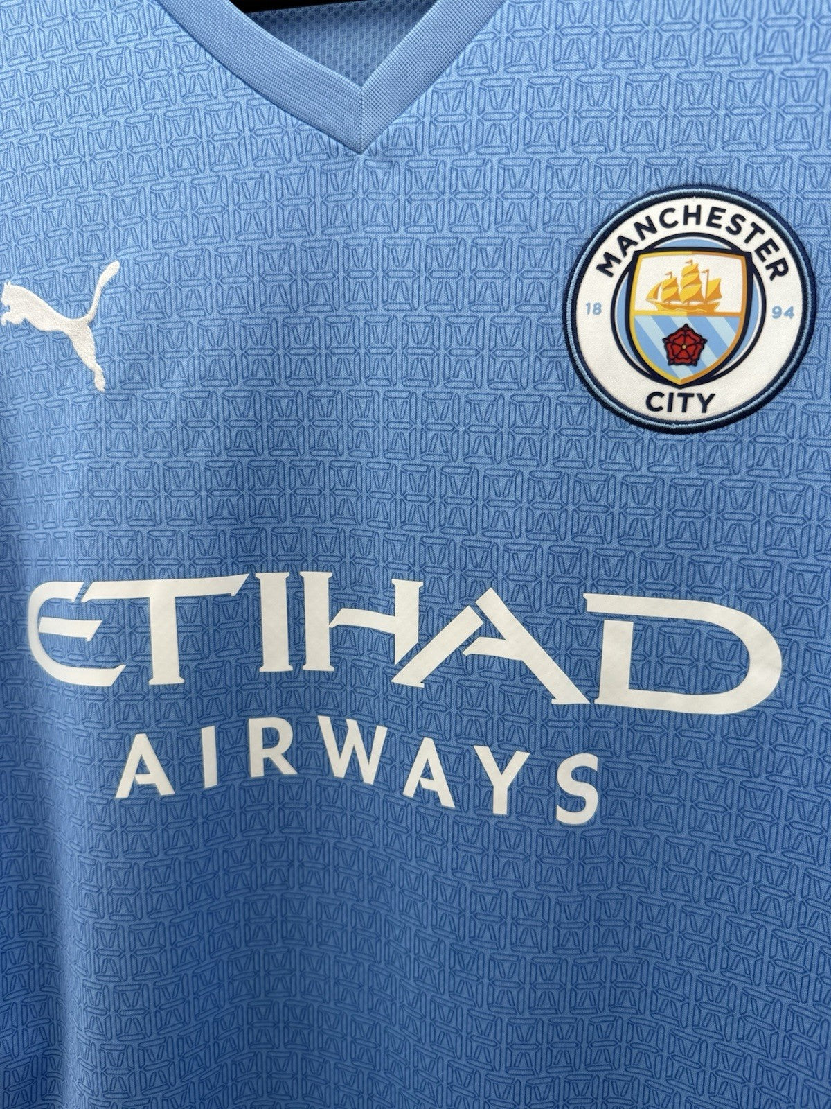 Manchester City De Bruyne #17 2021/22 Medium Home Excellent Condition 759202-01