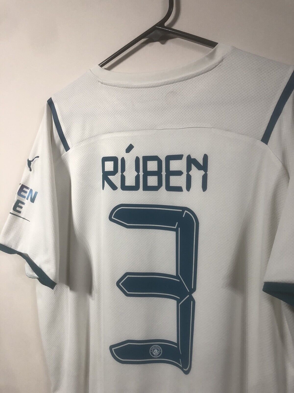 Ruben 3 Manchester City 2021 22 Xl Away Shirt Puma Very Good Condition 759211 02