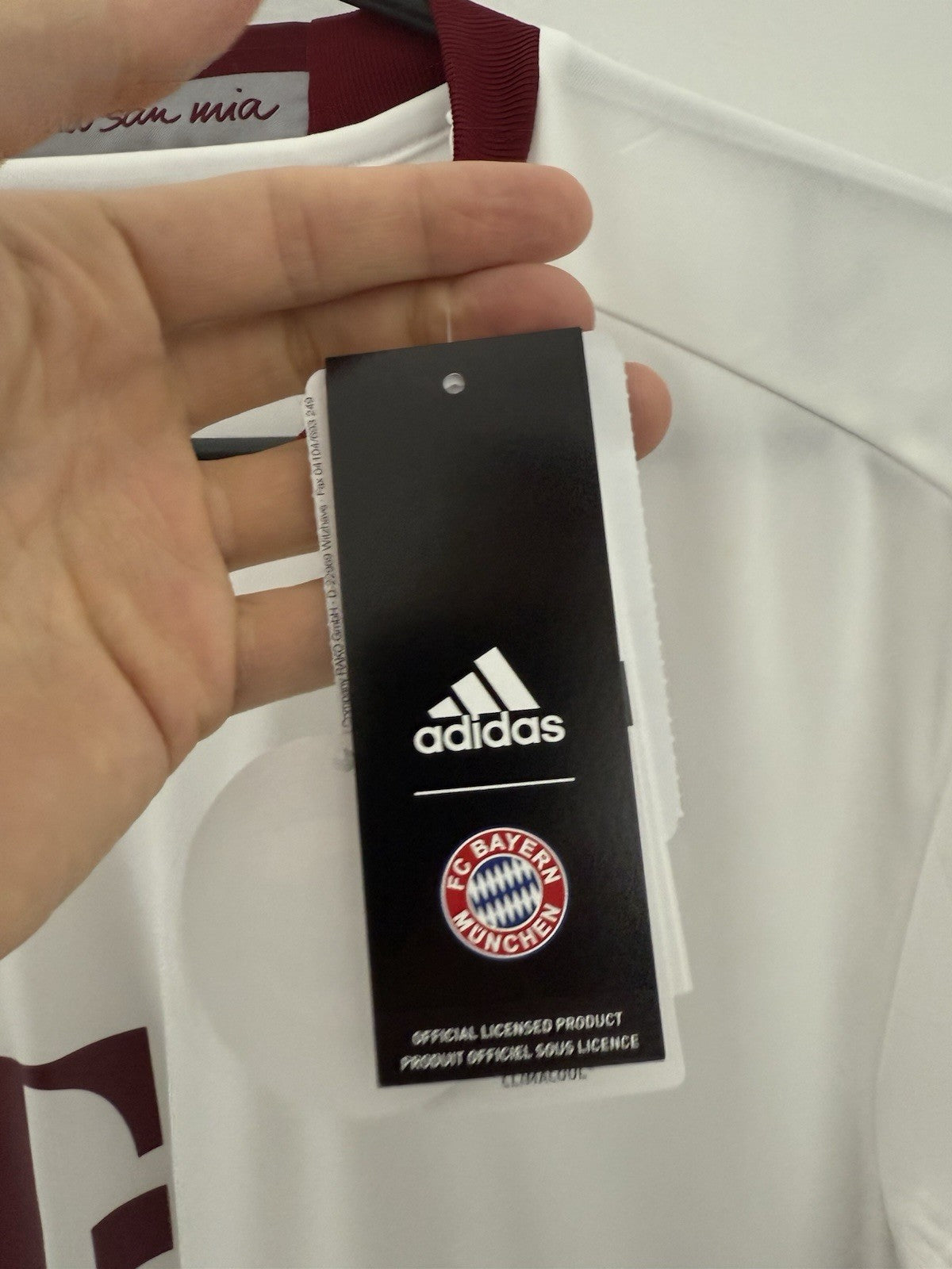 Bayern Munich Lewandowski #9 2016/17 Medium 3rd Shirt Adidas BNWT AZ4663