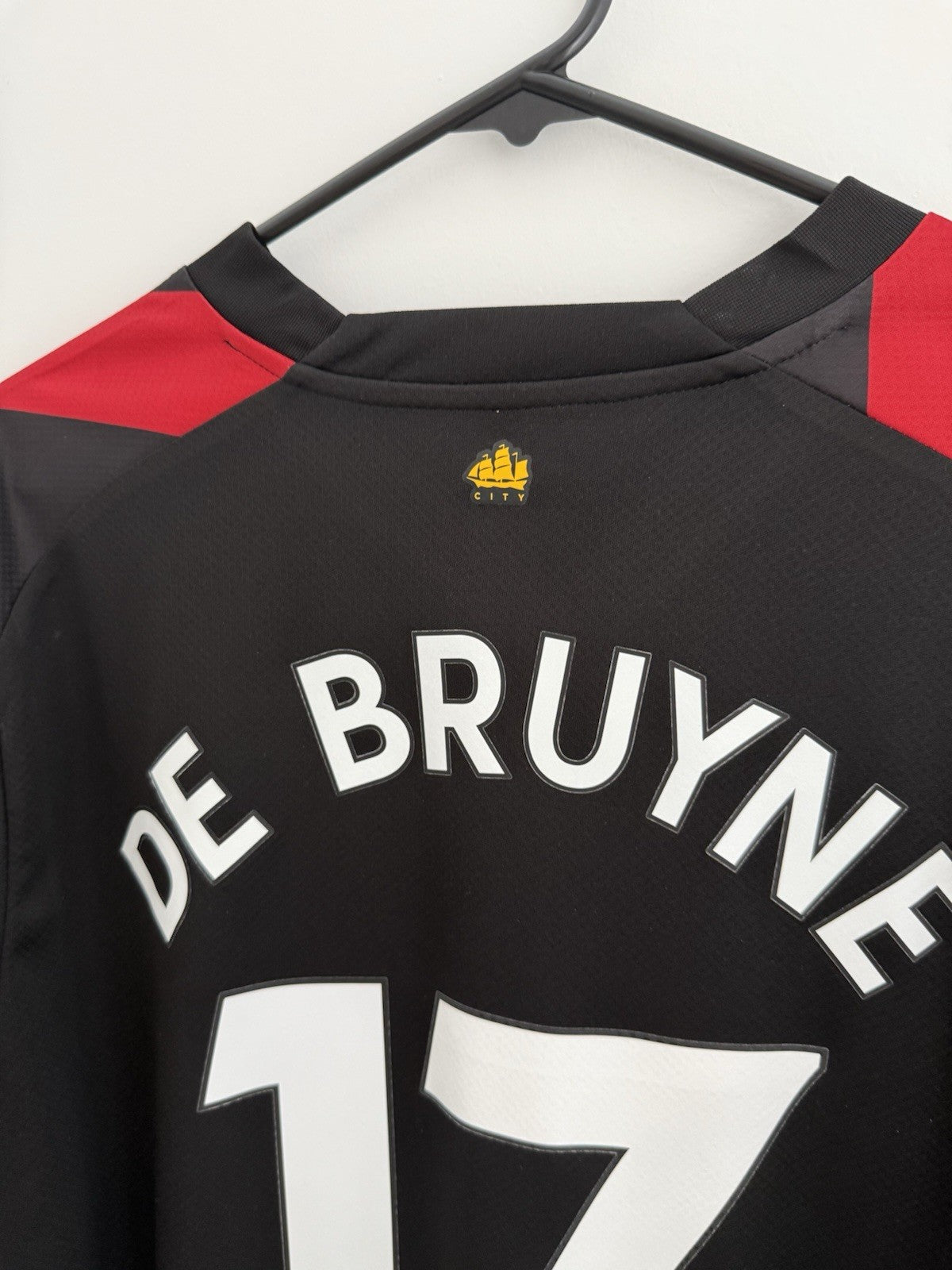 Manchester City De Bruyne #17 2022/23 XL Away Shirt Excellent Conditio 765722-02