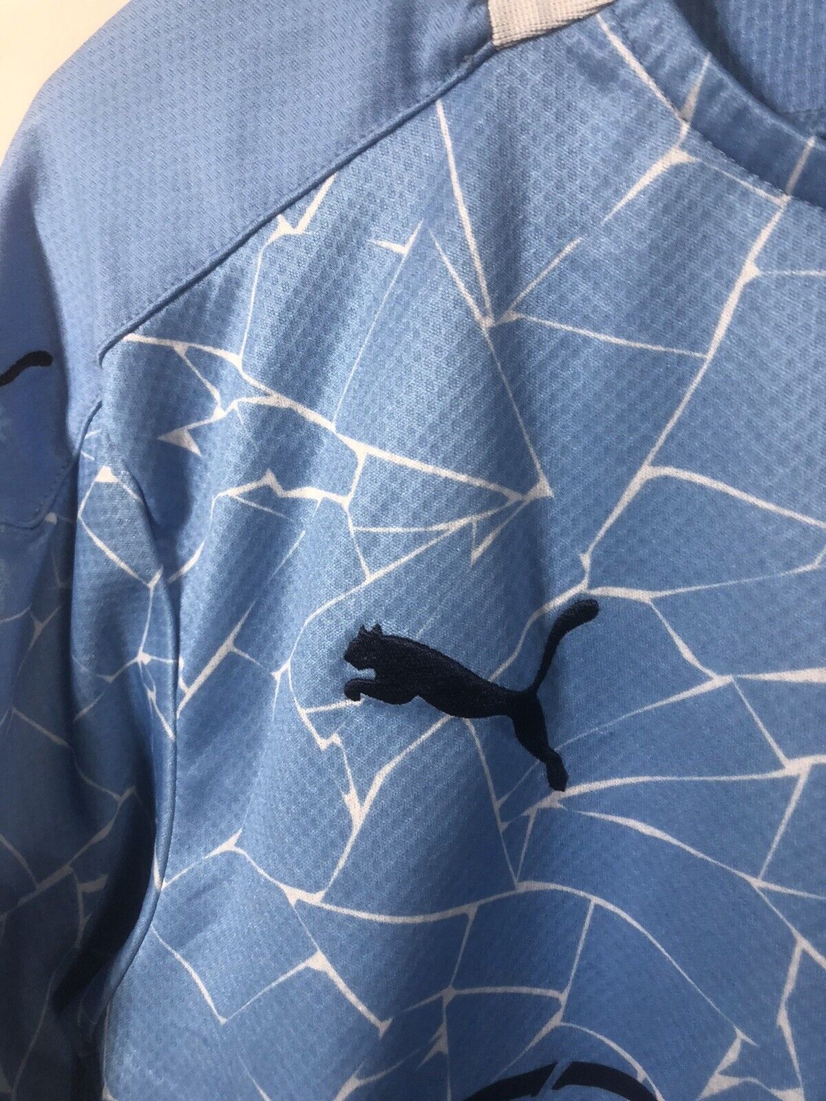 Foden 47 Manchester City 2020 21 Home Medium Shirt Excellent Condition 757058 01